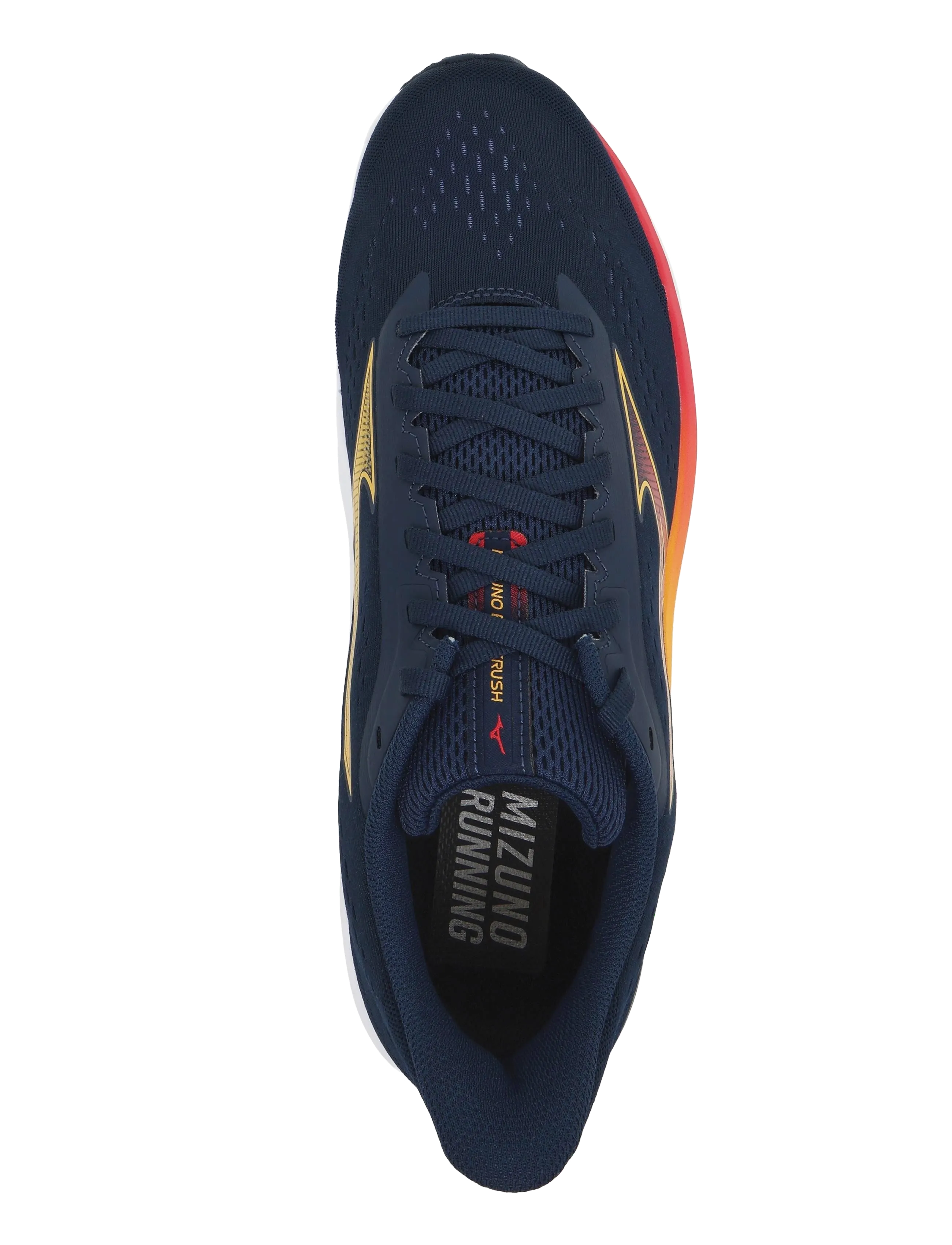 Mizuno - MIZUNO FORTRUSH(M) - löparskor - dress blues/artisan's gold/tomato puree - 3