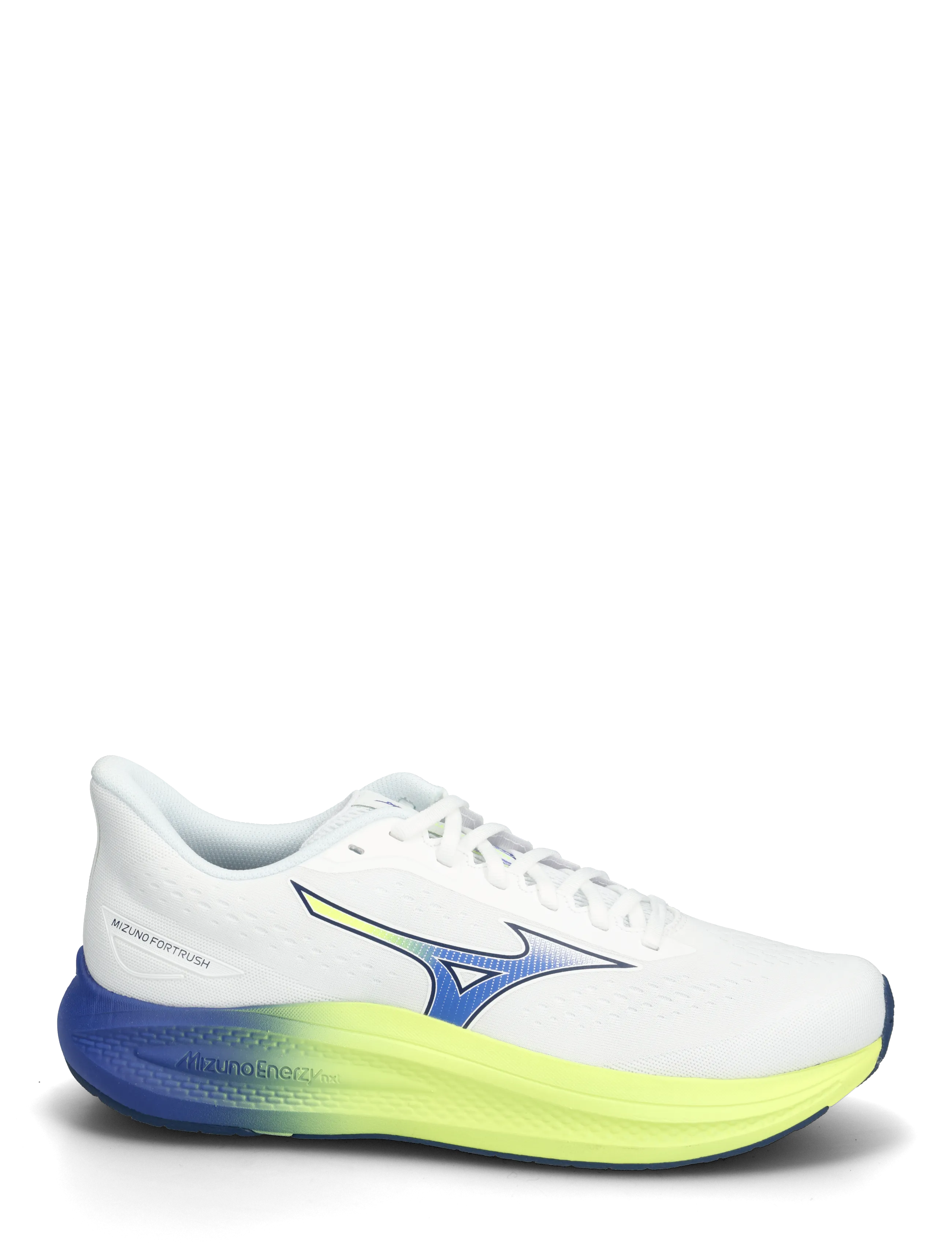 Mizuno - MIZUNO FORTRUSH(M) - bėgimo bateliai - white/estate blue/lightning yellow - 1
