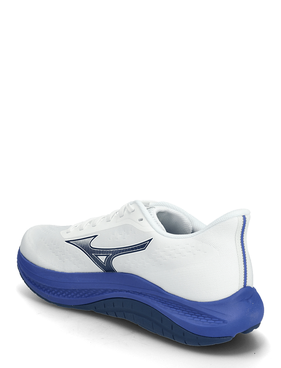 Mizuno - MIZUNO FORTRUSH(M) - bėgimo bateliai - white/estate blue/lightning yellow - 2