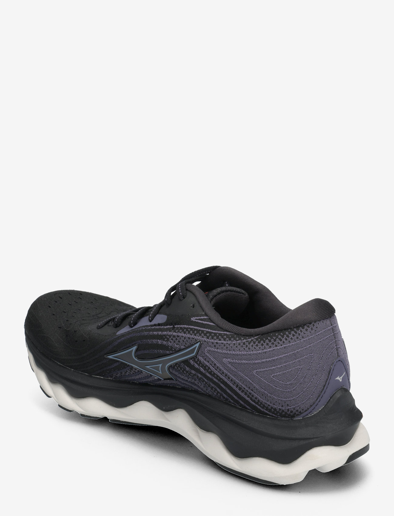 Mizuno - WAVE SKY 6(W) - blk/quicksilver/hotcoral - 2