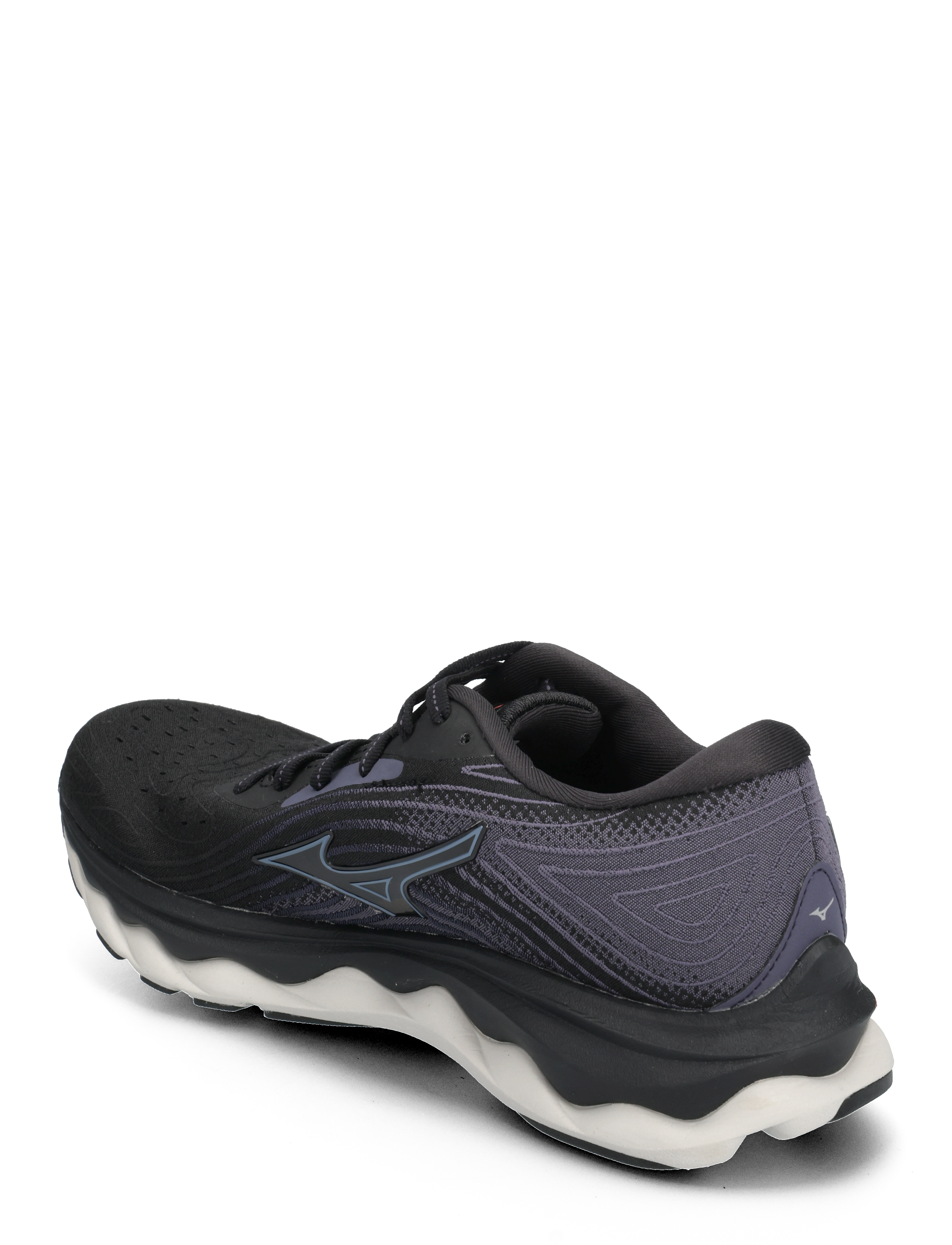 Mizuno - WAVE SKY 6(W) - blk/quicksilver/hotcoral - 2
