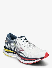 Mizuno - WAVE SKY 6(W) - running shoes - wht/hibiscus/buttercup - 0