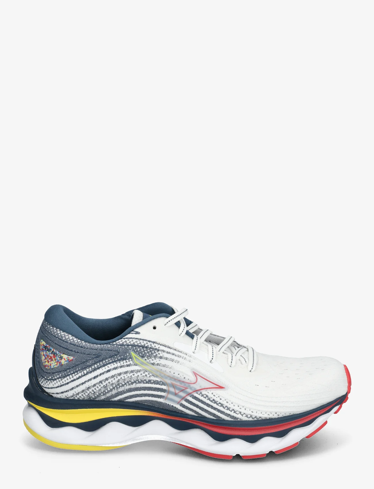 Mizuno - WAVE SKY 6(W) - running shoes - wht/hibiscus/buttercup - 1