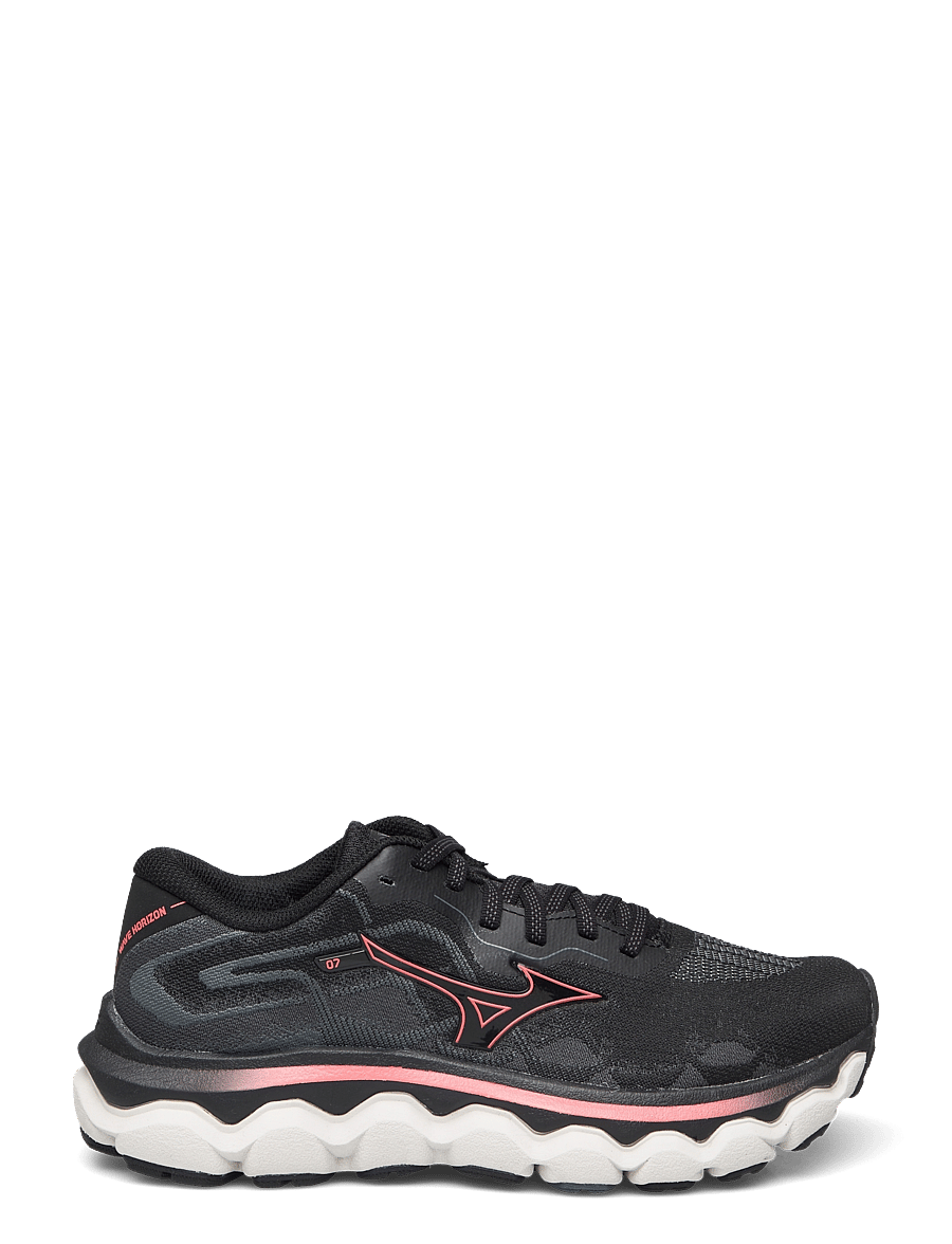 Mizuno - WAVE HORIZON 7(W) - black/dubarry/nimbus cloud - 1