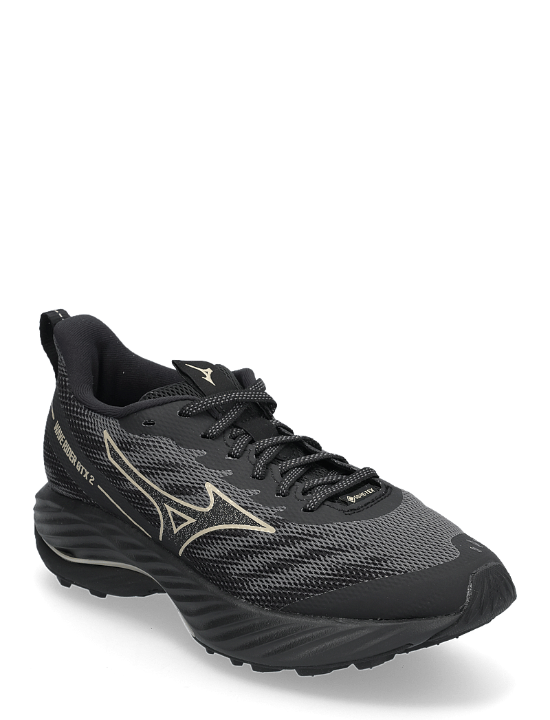 Mizuno - WAVE RIDER GTX 2(W) - løbesko - iron gate/ge gold/black - 1