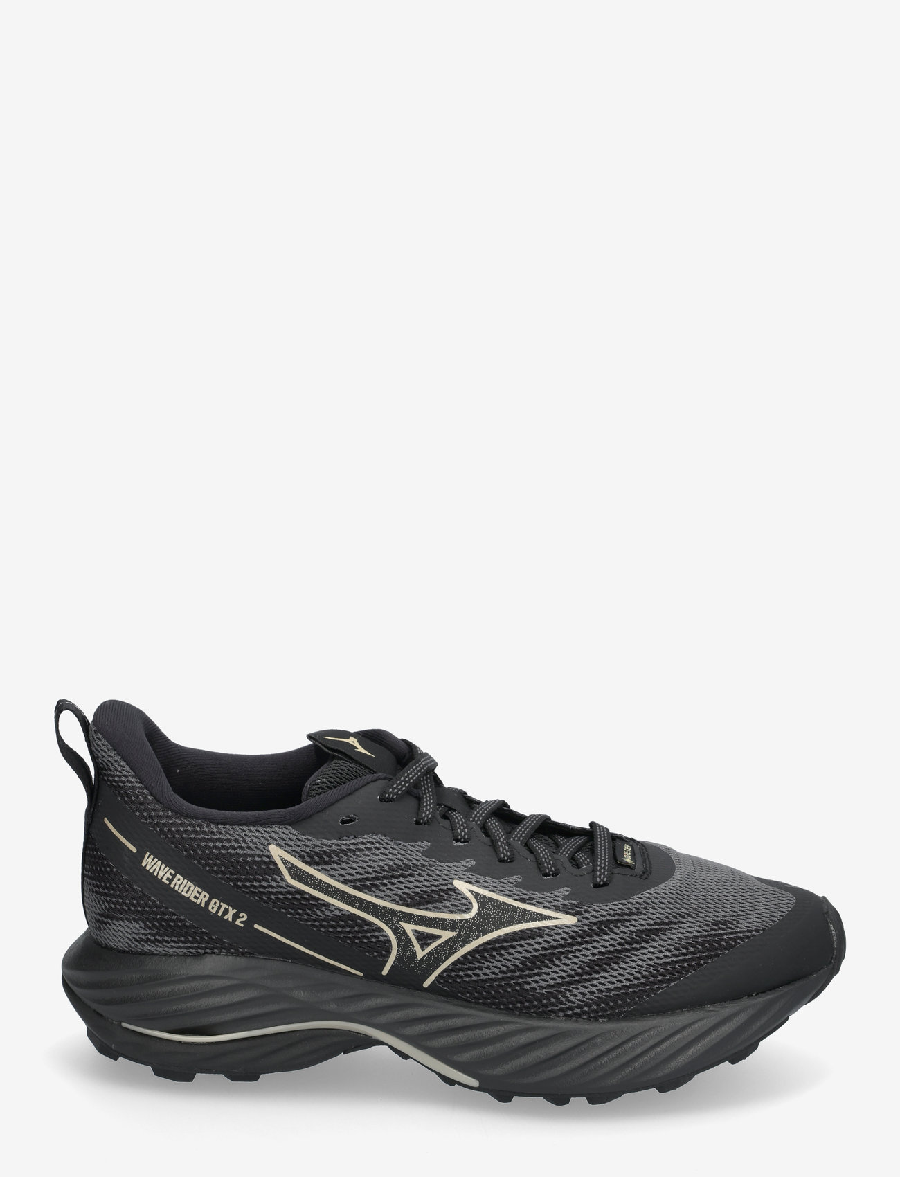 Mizuno Wave Rider Gtx 2(w) (Iron Gate/ge Gold/black/Svartur