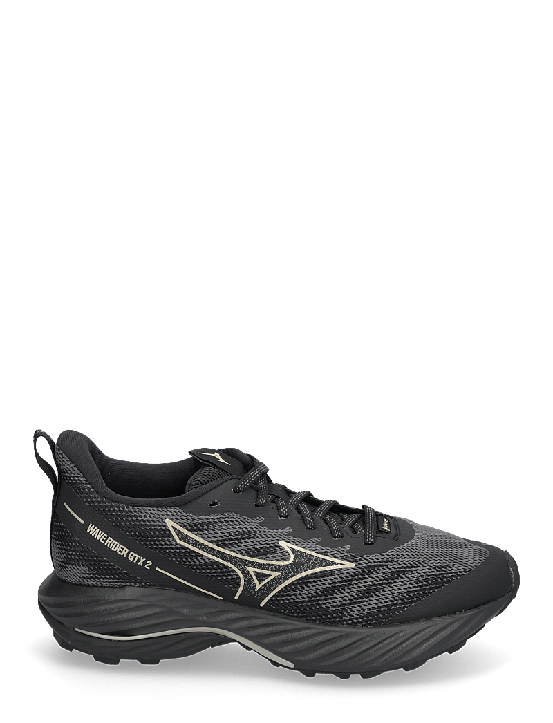 Mizuno - WAVE RIDER GTX 2(W) - løbesko - iron gate/ge gold/black - 2