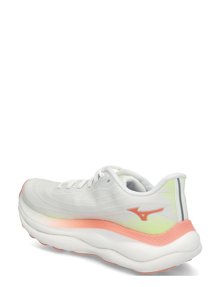 Mizuno - WAVE SKY 9(W) - laufschuhe - gf white/desert flower/lime pulp - 1