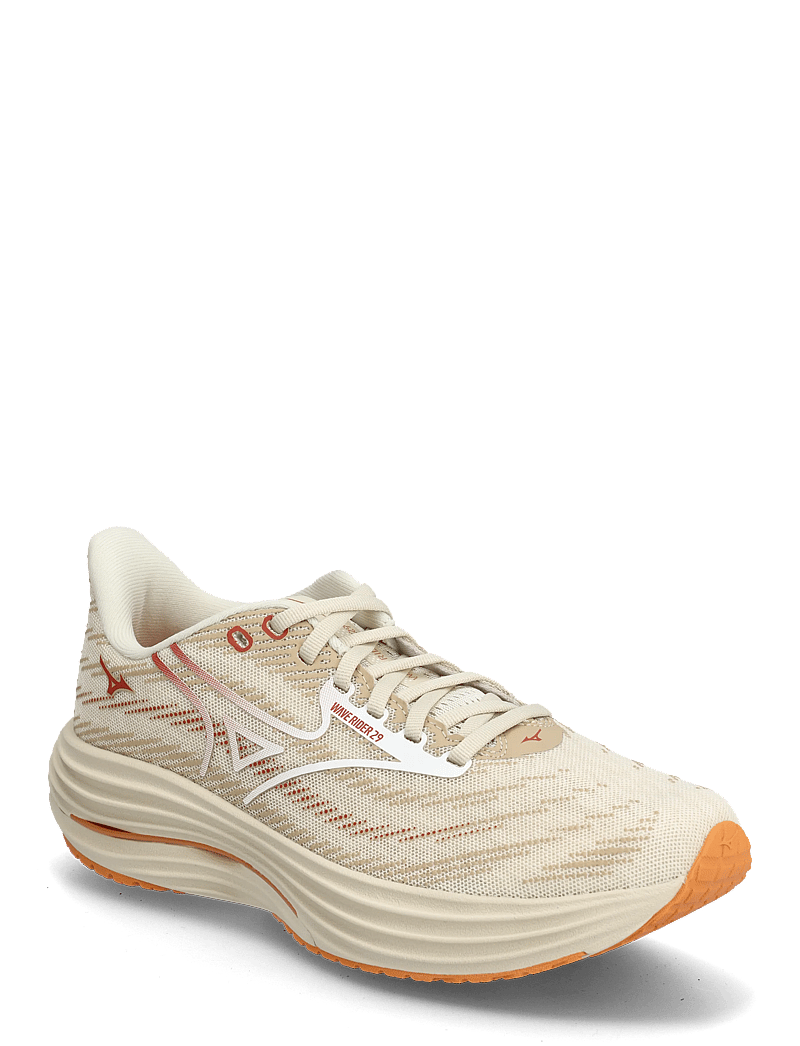 Mizuno - WAVE RIDER 29(W) - laufschuhe - summer sand/white/autumn sunset - 0