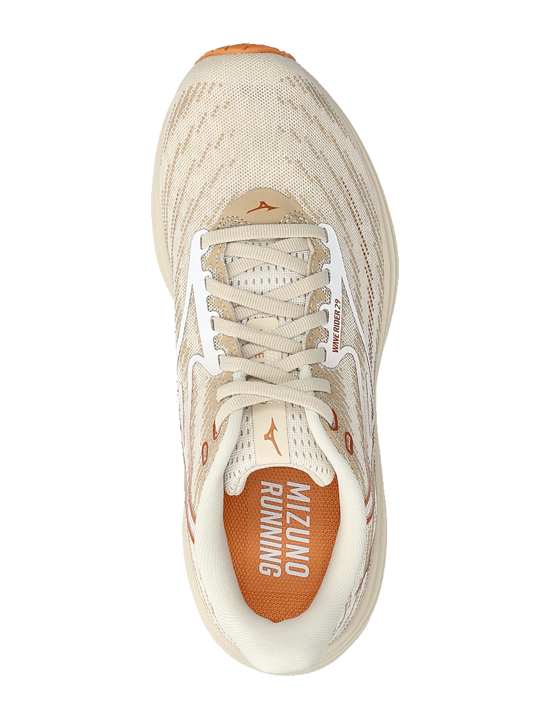 Mizuno - WAVE RIDER 29(W) - laufschuhe - summer sand/white/autumn sunset - 3