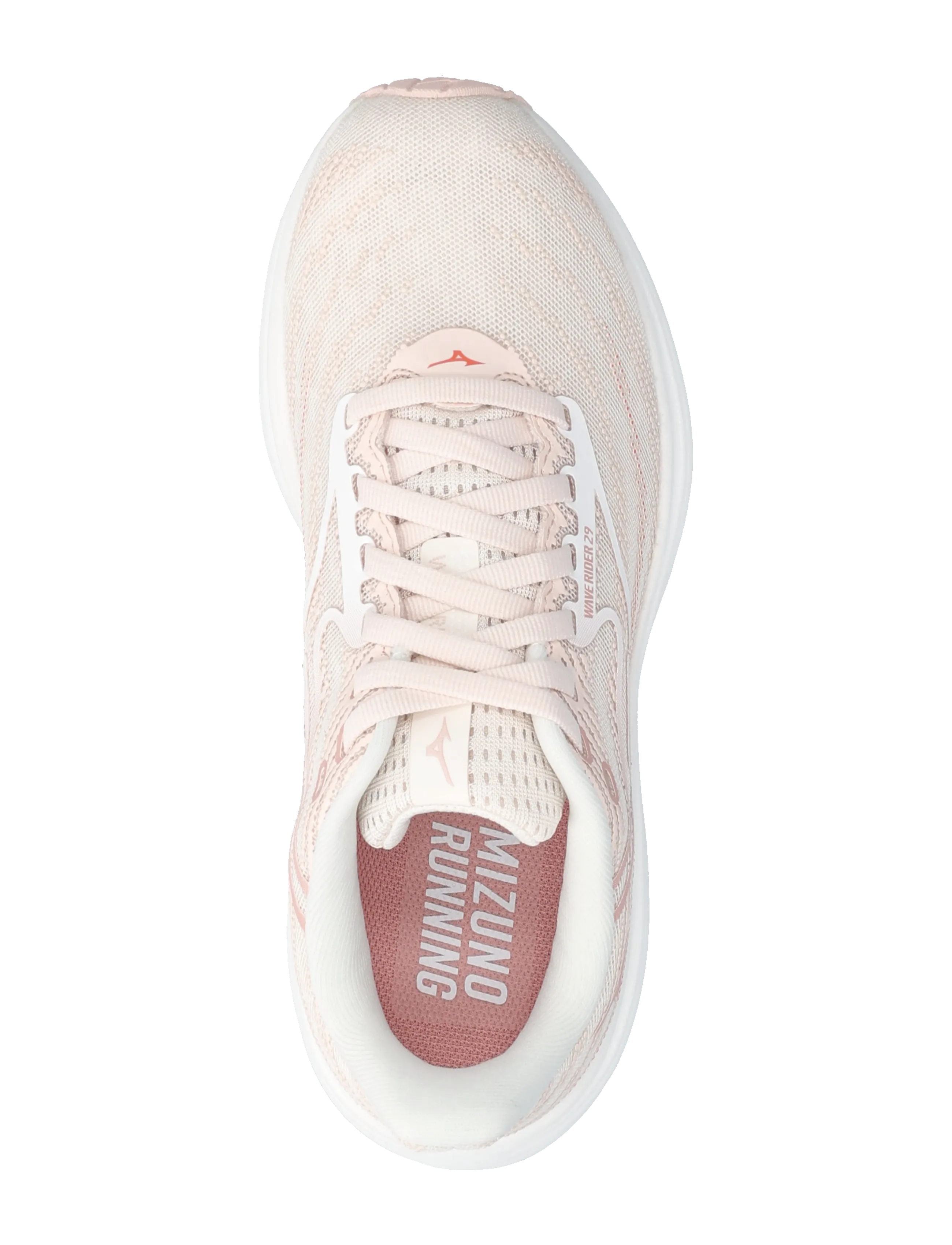 Mizuno - WAVE RIDER 29(W) - chaussures de course - petal pink/white/pinkesque - 3