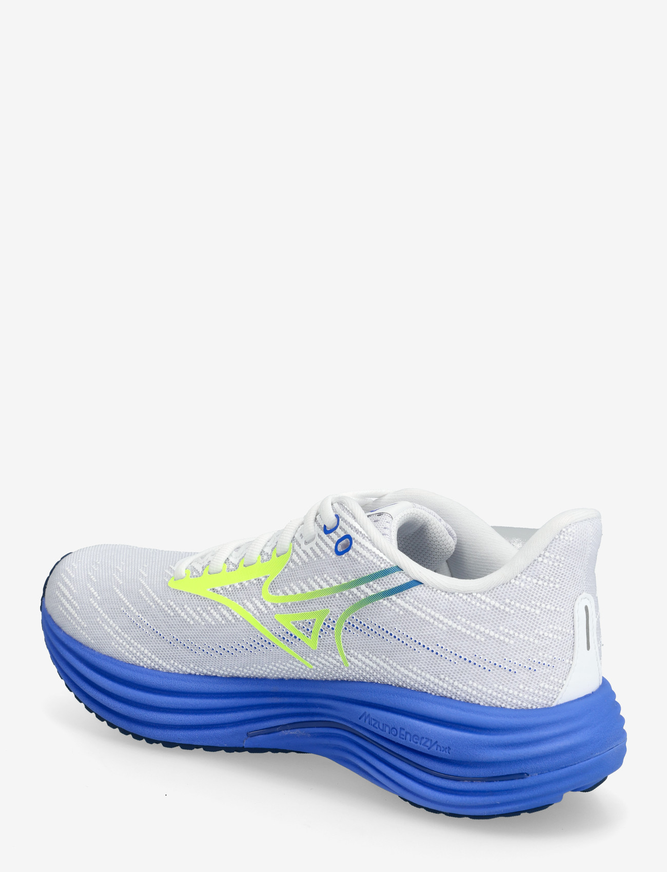 Mizuno - WAVE RIDER 29(W) - løbesko - white/lightning yellow/ultramarine - 3
