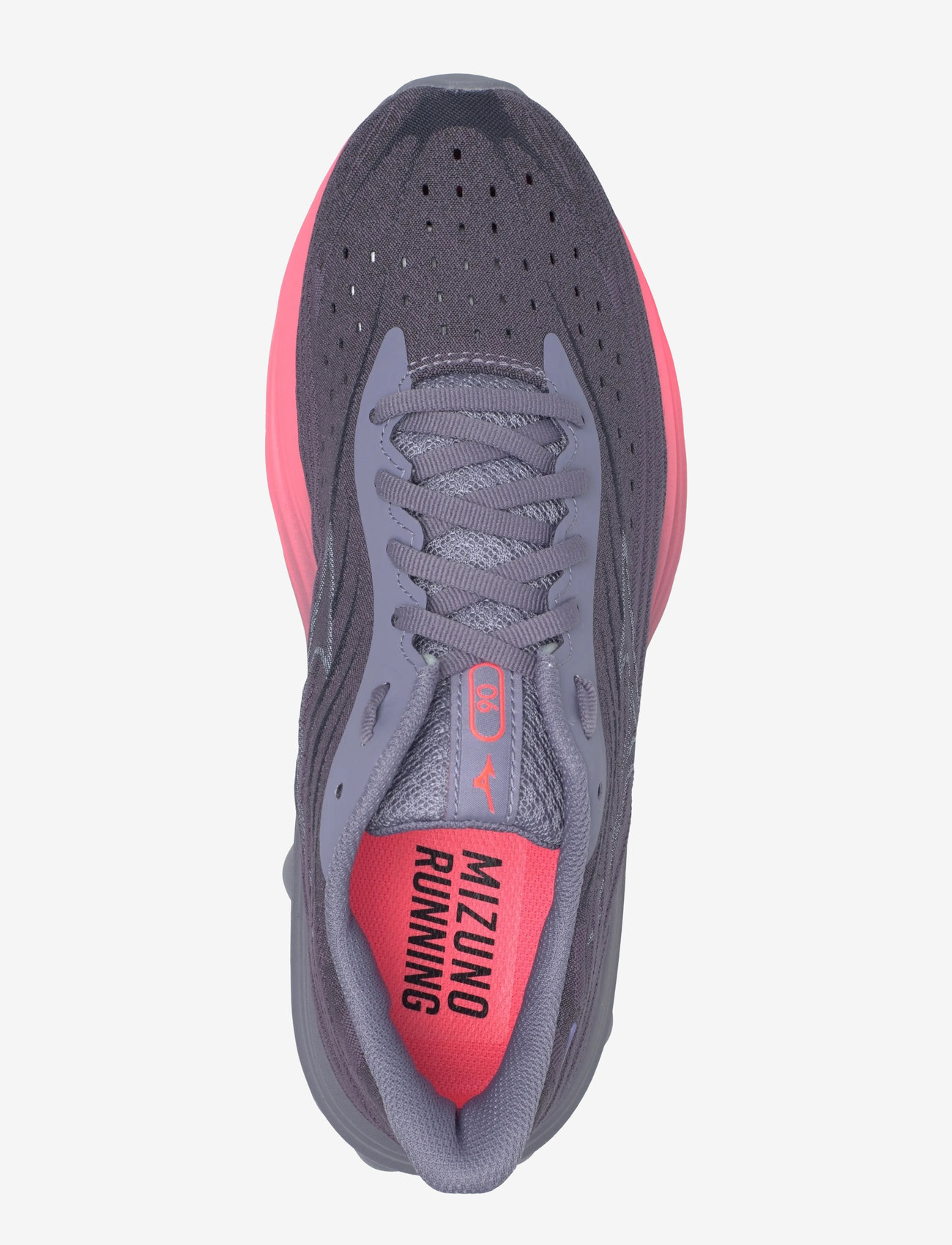 Mizuno - WAVE SKYRISE 6(W) - løbesko - blue granite/icelandic blue/striking coral - 3