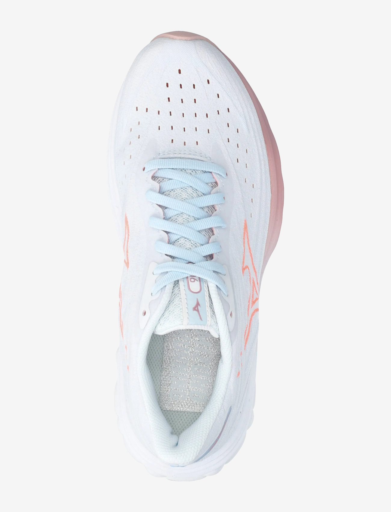 Mizuno - WAVE SKYRISE 6(W) - løbesko - nantucket breeze/striking coral/bleached mauve - 3
