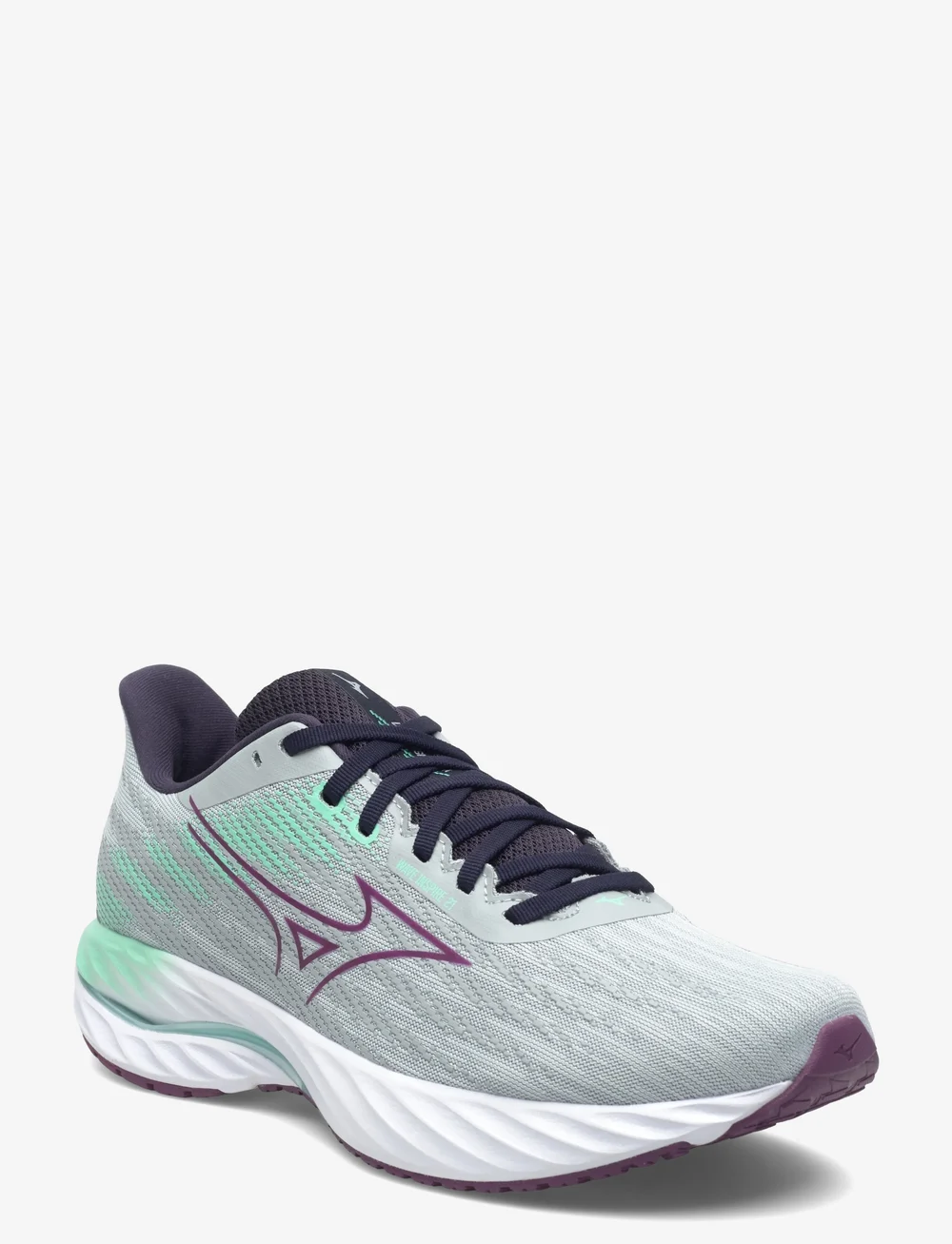 Mizuno - WAVE INSPIRE 21(W) - löparskor - pearl blue/dark purple/ice green - 1