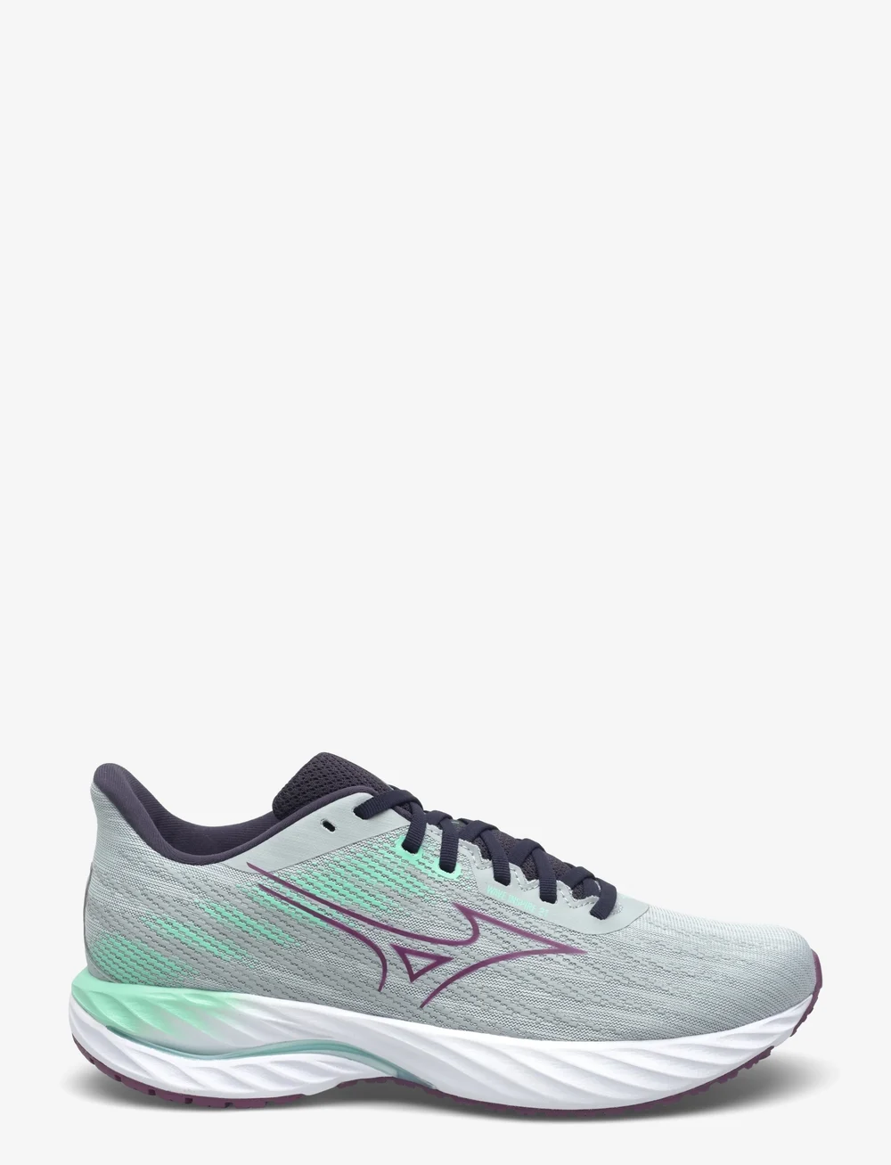 Mizuno - WAVE INSPIRE 21(W) - löparskor - pearl blue/dark purple/ice green - 2