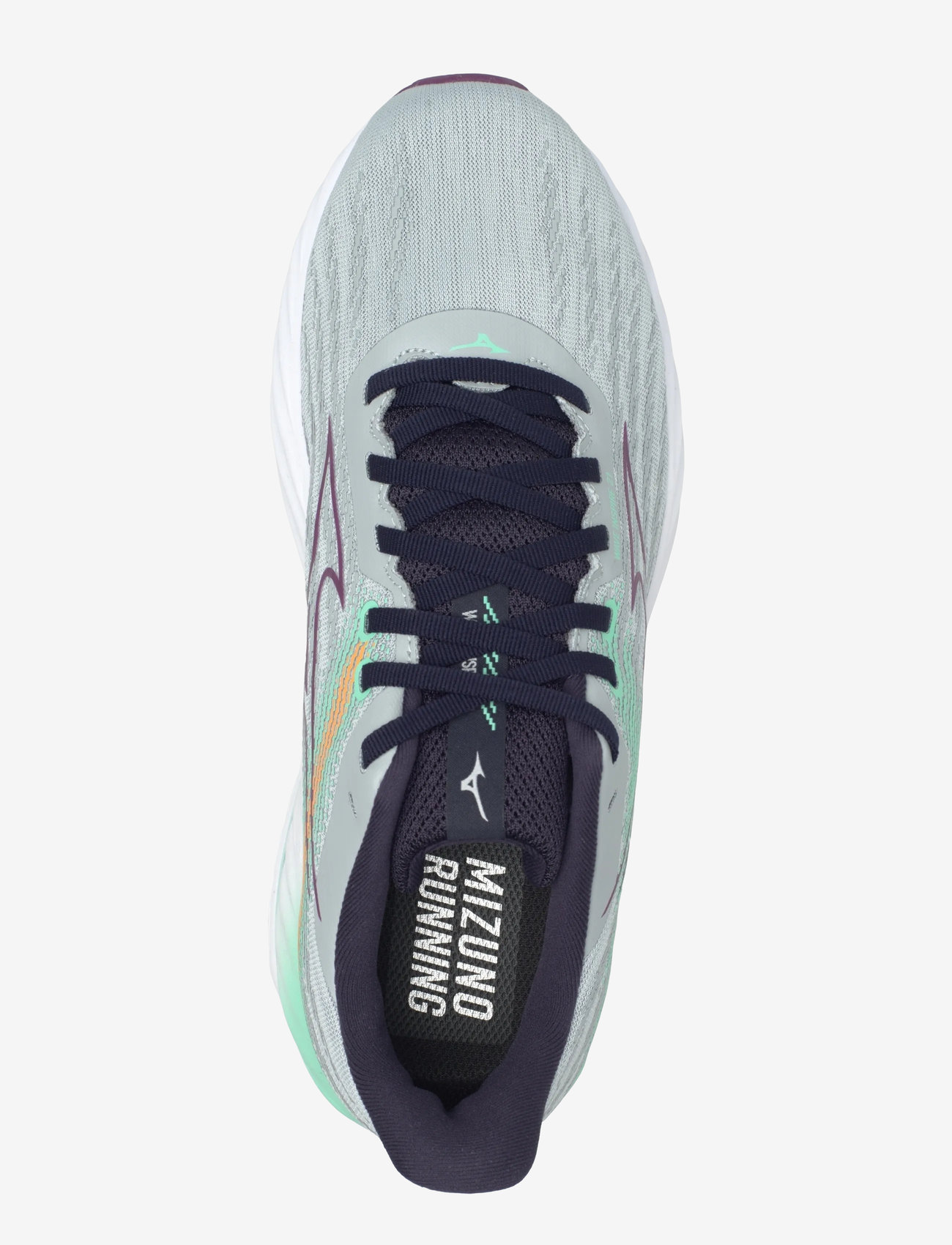 Mizuno - WAVE INSPIRE 21(W) - laufschuhe - pearl blue/dark purple/ice green - 4