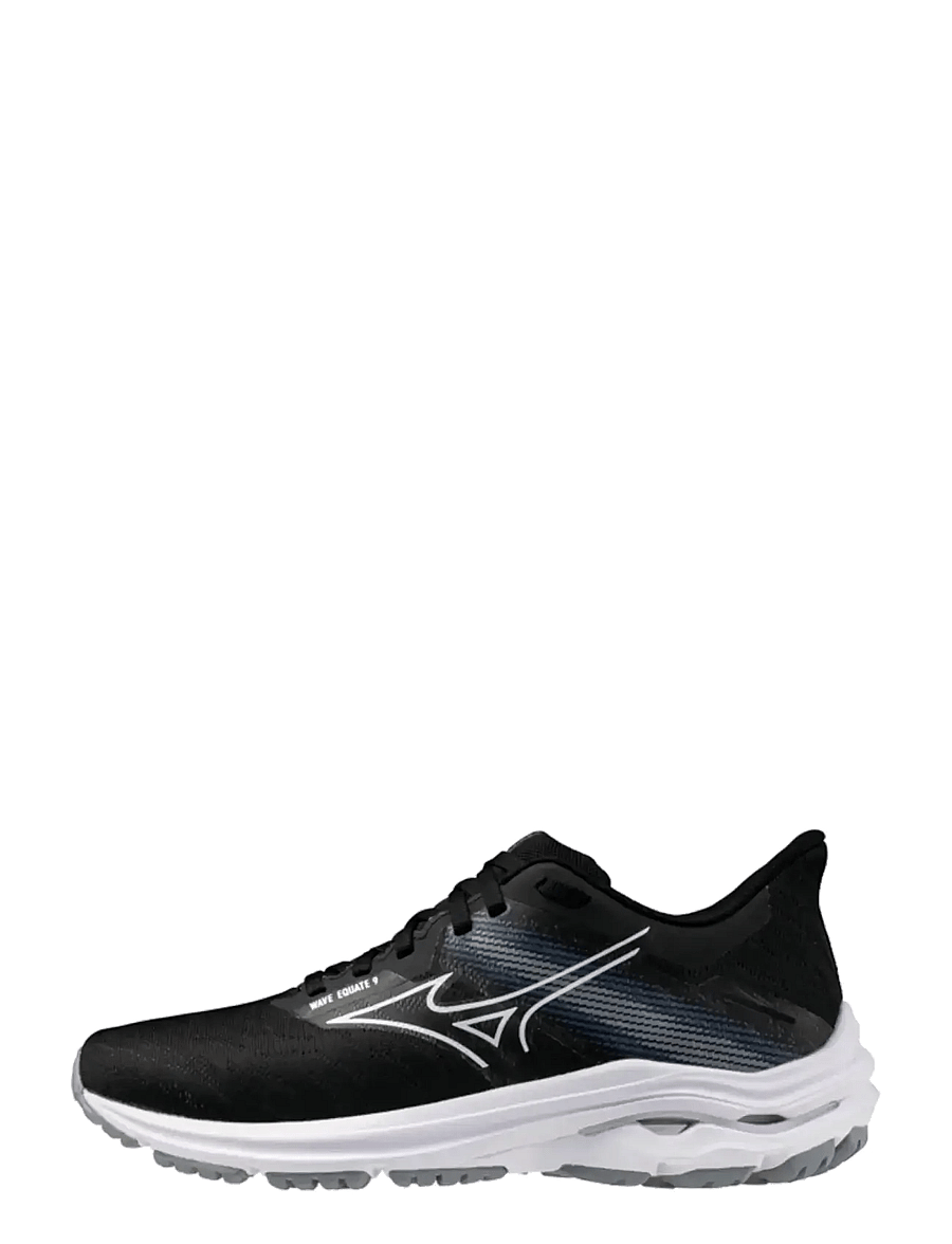 Mizuno - WAVE EQUATE 9(W) - skriešanas apavi - black/white/nimbus cloud - 0