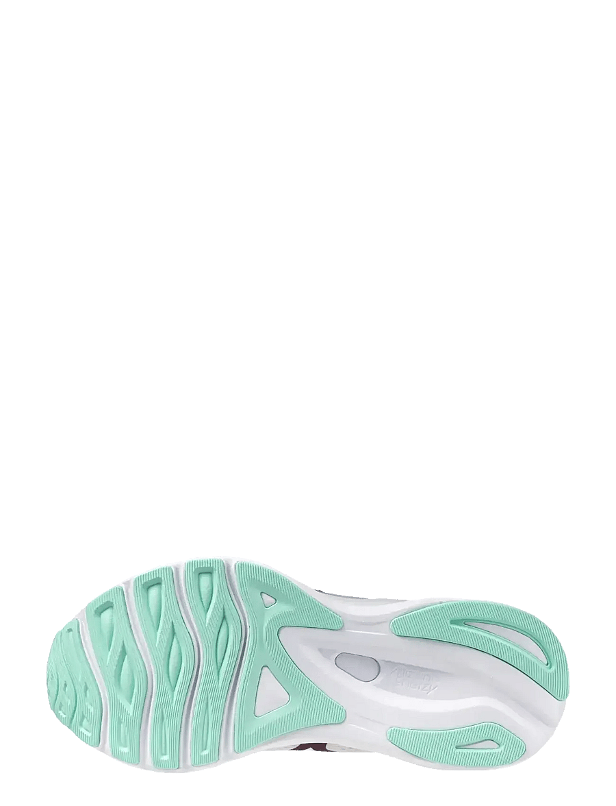 Mizuno - WAVE SERENE 2(W) - löparskor - snow white/dark purple/ice green - 1