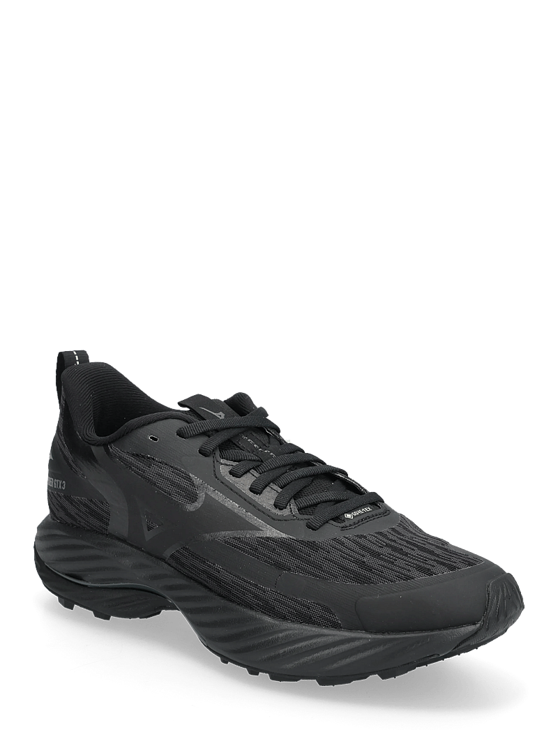 Mizuno - WAVE RIDER GTX 3(W) - laufschuhe - black sand/black/iron gate - 0