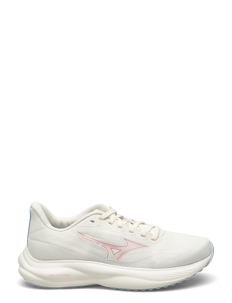 Mizuno - MIZUNO REVOLT 4(W) - löparskor - snow white/bleached mauve/nantucket breeze - 1