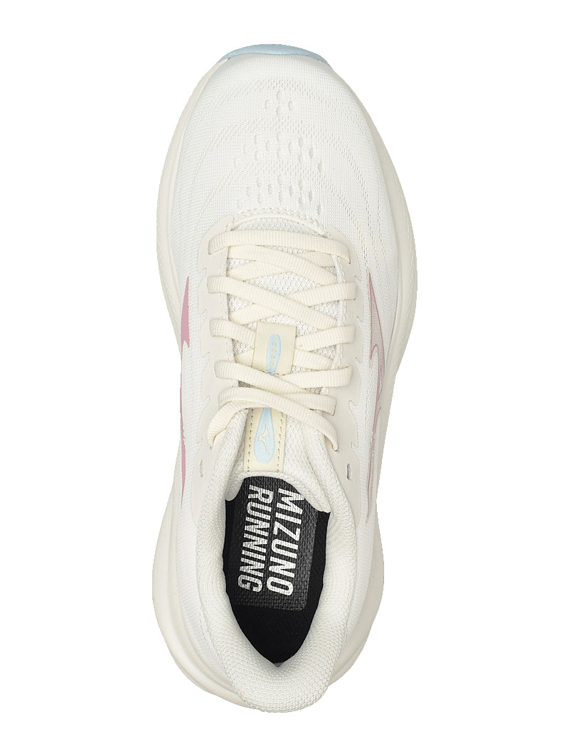 Mizuno - MIZUNO REVOLT 4(W) - löparskor - snow white/bleached mauve/nantucket breeze - 3