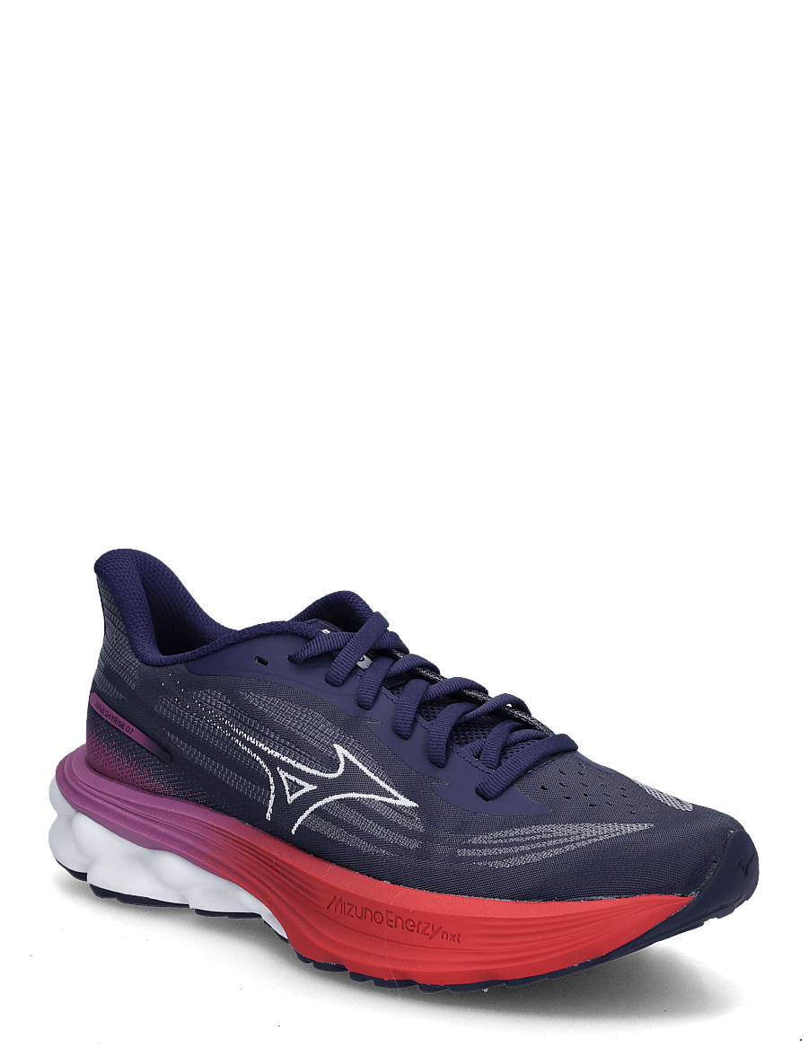 Mizuno - WAVE SKYRISE 7(W) - laufschuhe - rhodonite/white/tomato puree - 0