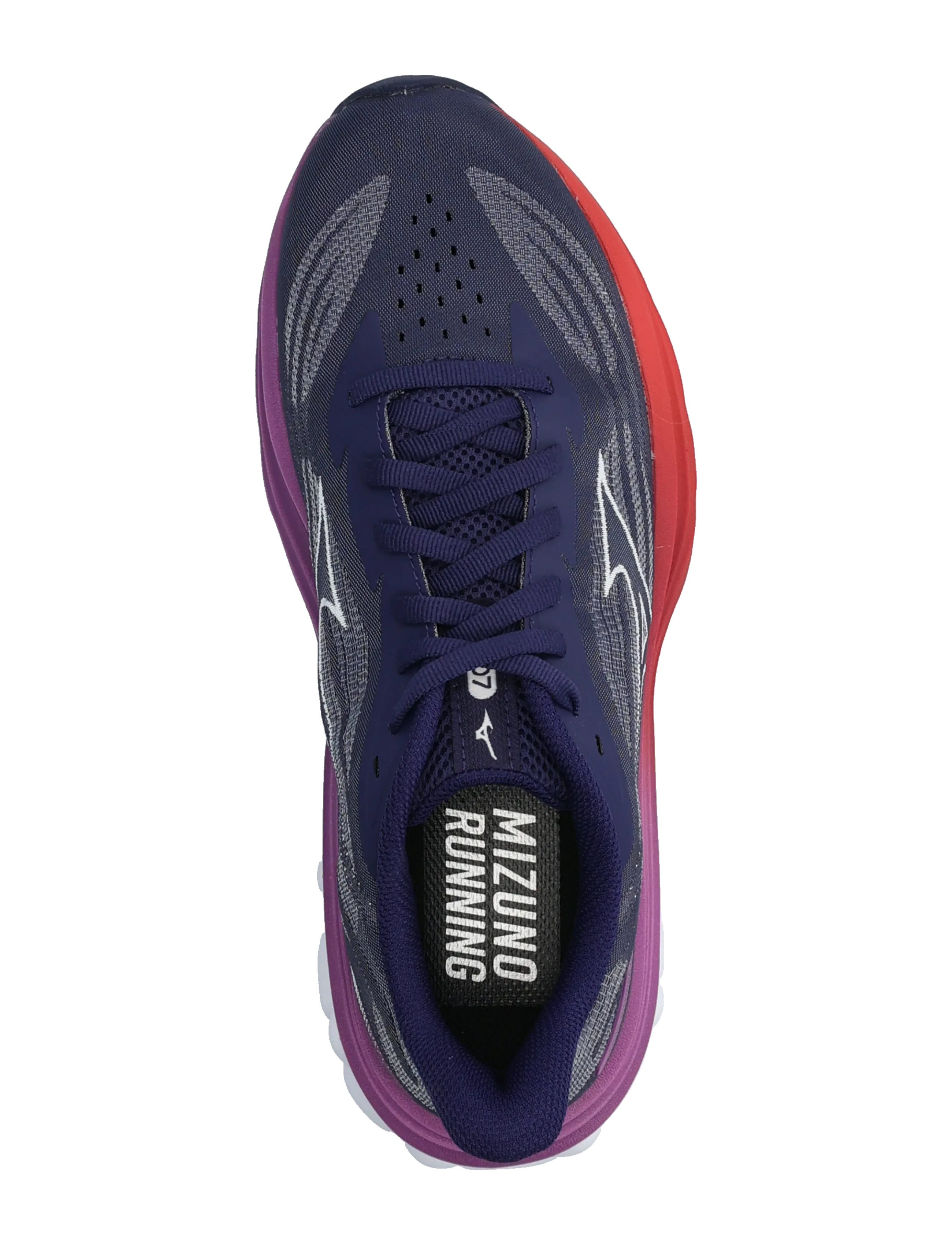 Mizuno - WAVE SKYRISE 7(W) - herbstersparnisse - rhodonite/white/tomato puree - 3
