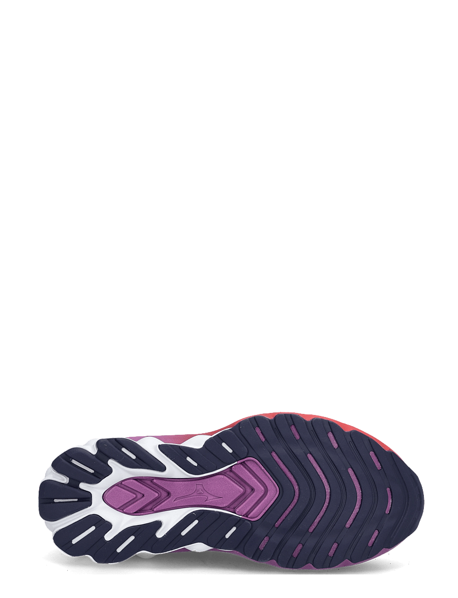 Mizuno - WAVE SKYRISE 7(W) - löparskor - rhodonite/white/tomato puree - 4