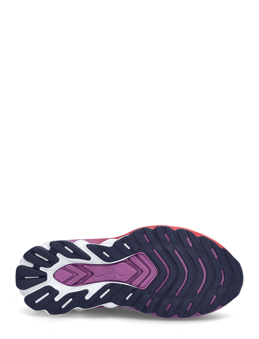 Mizuno - WAVE SKYRISE 7(W) - laufschuhe - rhodonite/white/tomato puree - 4