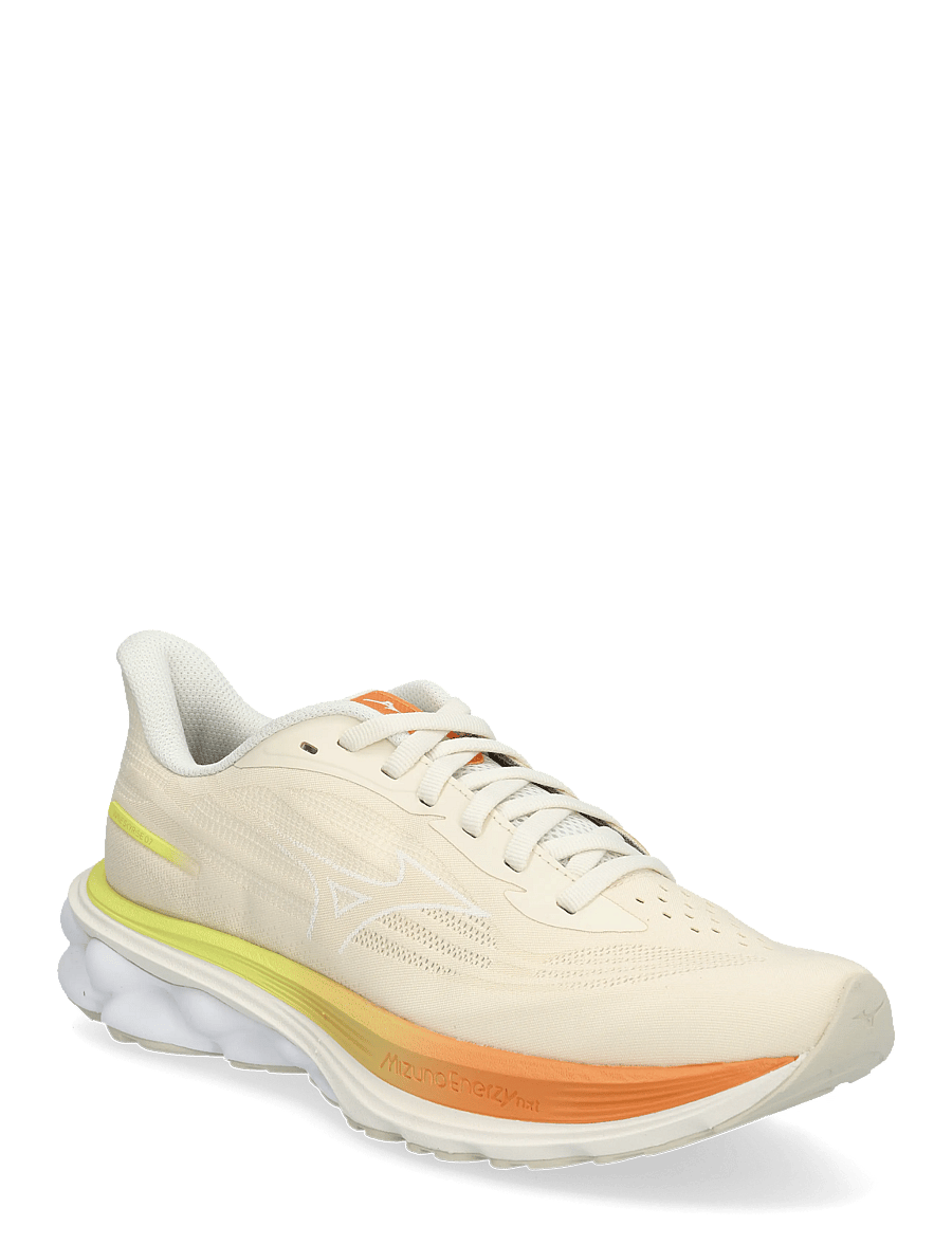 Mizuno - WAVE SKYRISE 7(W) - löparskor - pristine/white/autumn sunset - 0