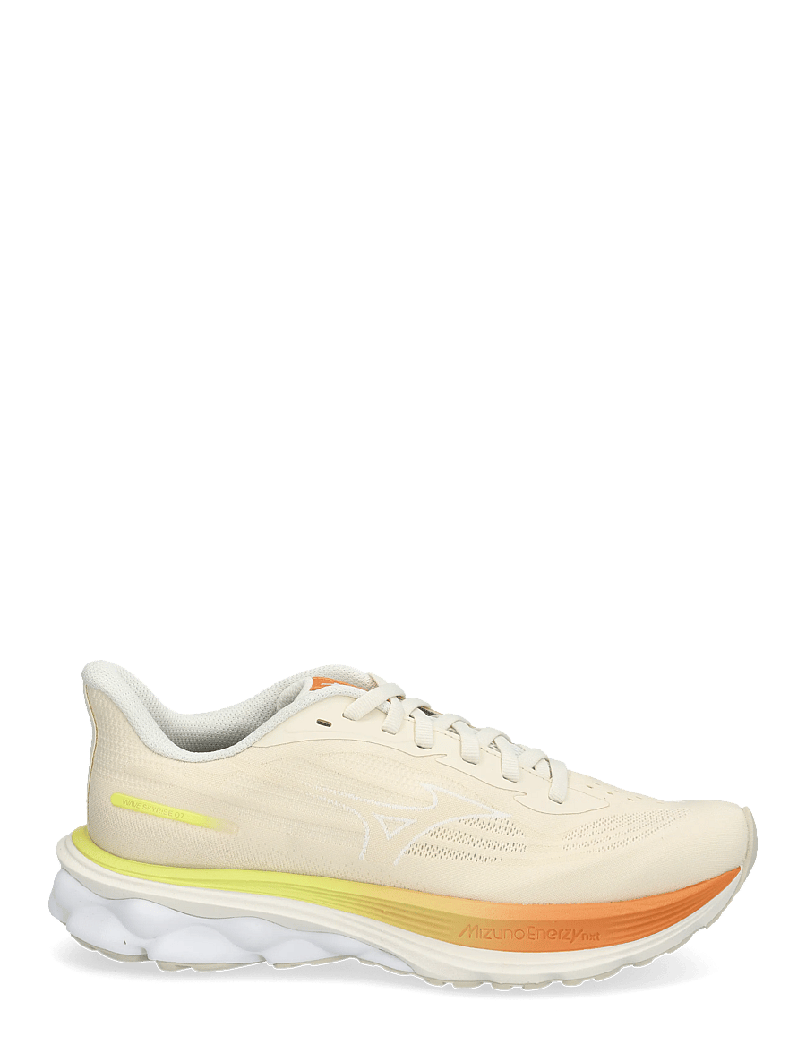 Mizuno - WAVE SKYRISE 7(W) - löparskor - pristine/white/autumn sunset - 2