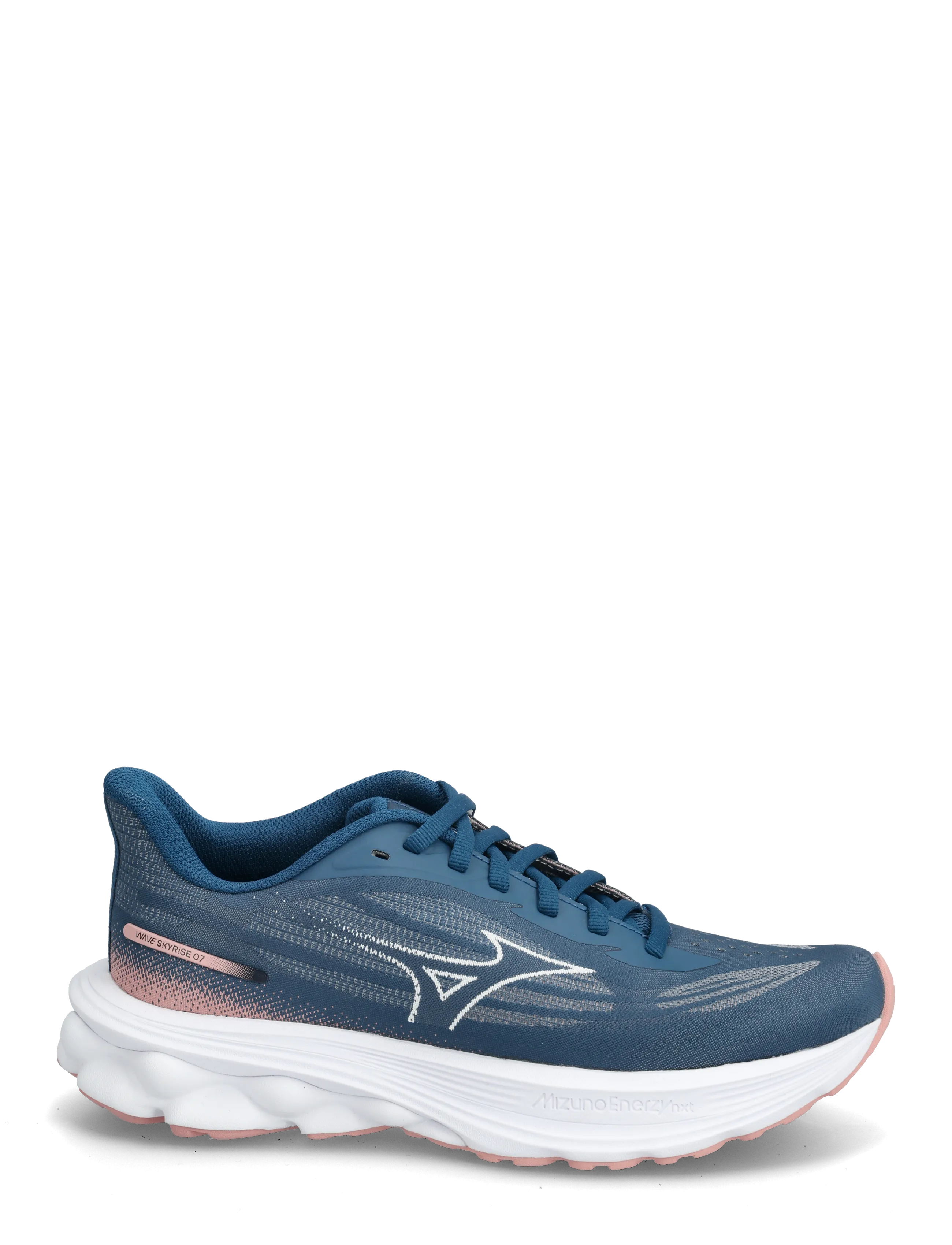 Mizuno - WAVE SKYRISE 7(W) - löparskor - sailor blue/white/rose elegance - 1