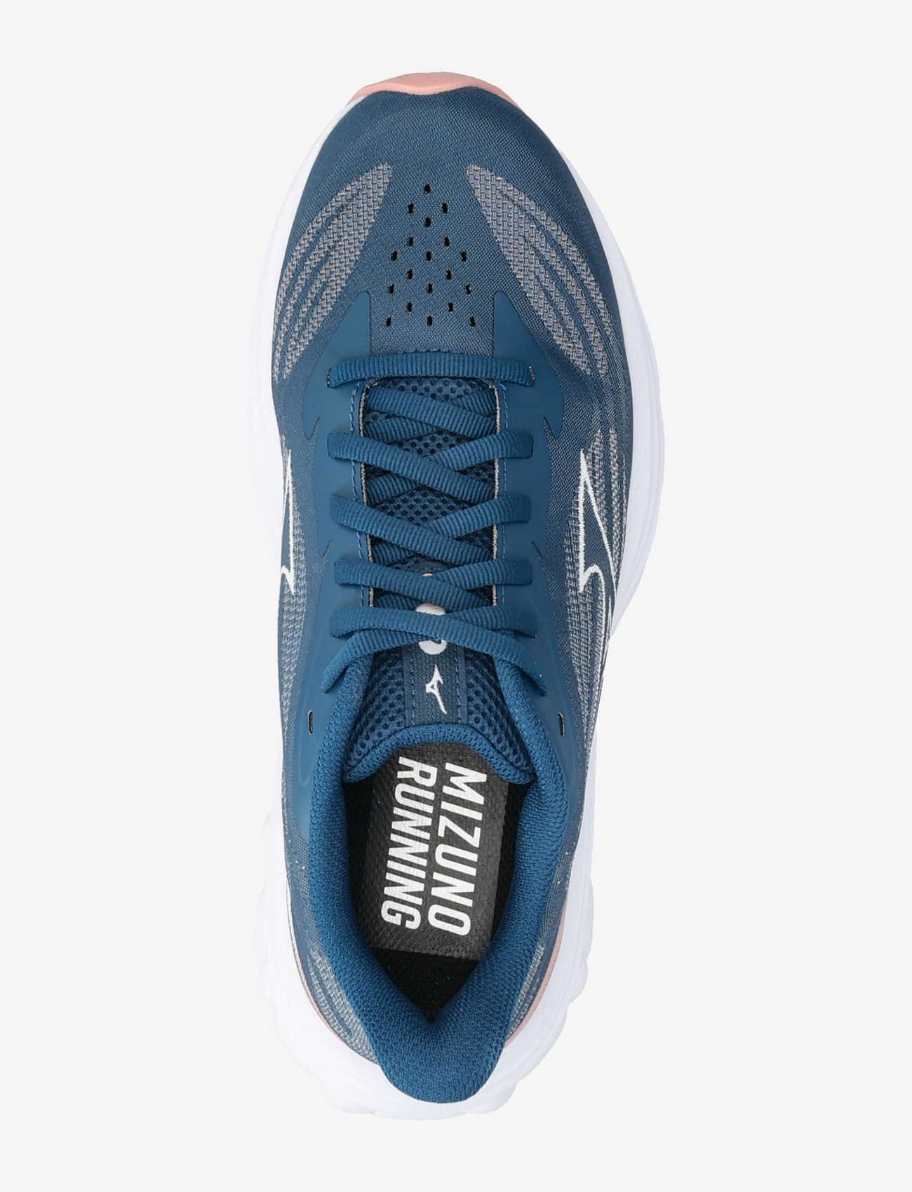 Mizuno - WAVE SKYRISE 7(W) - running shoes - sailor blue/white/rose elegance - 3