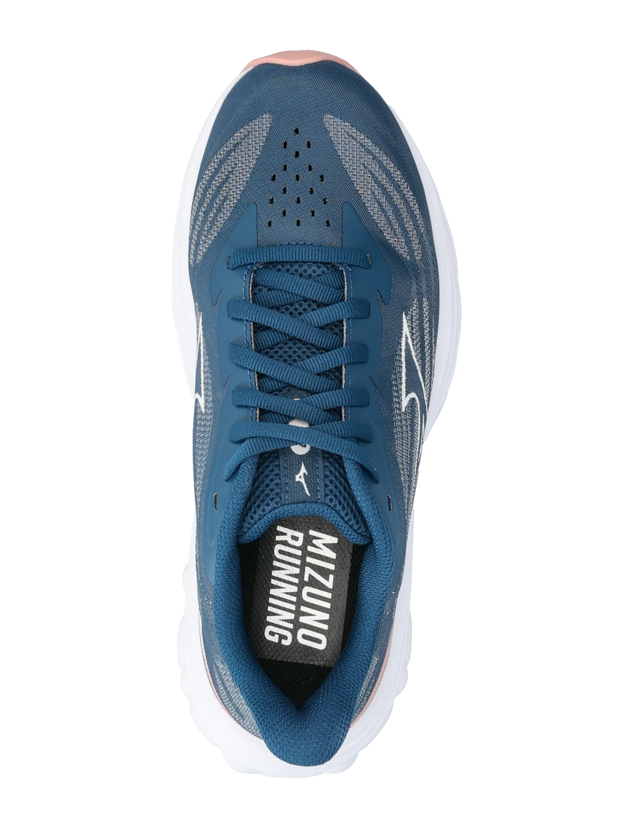Mizuno - WAVE SKYRISE 7(W) - löparskor - sailor blue/white/rose elegance - 3