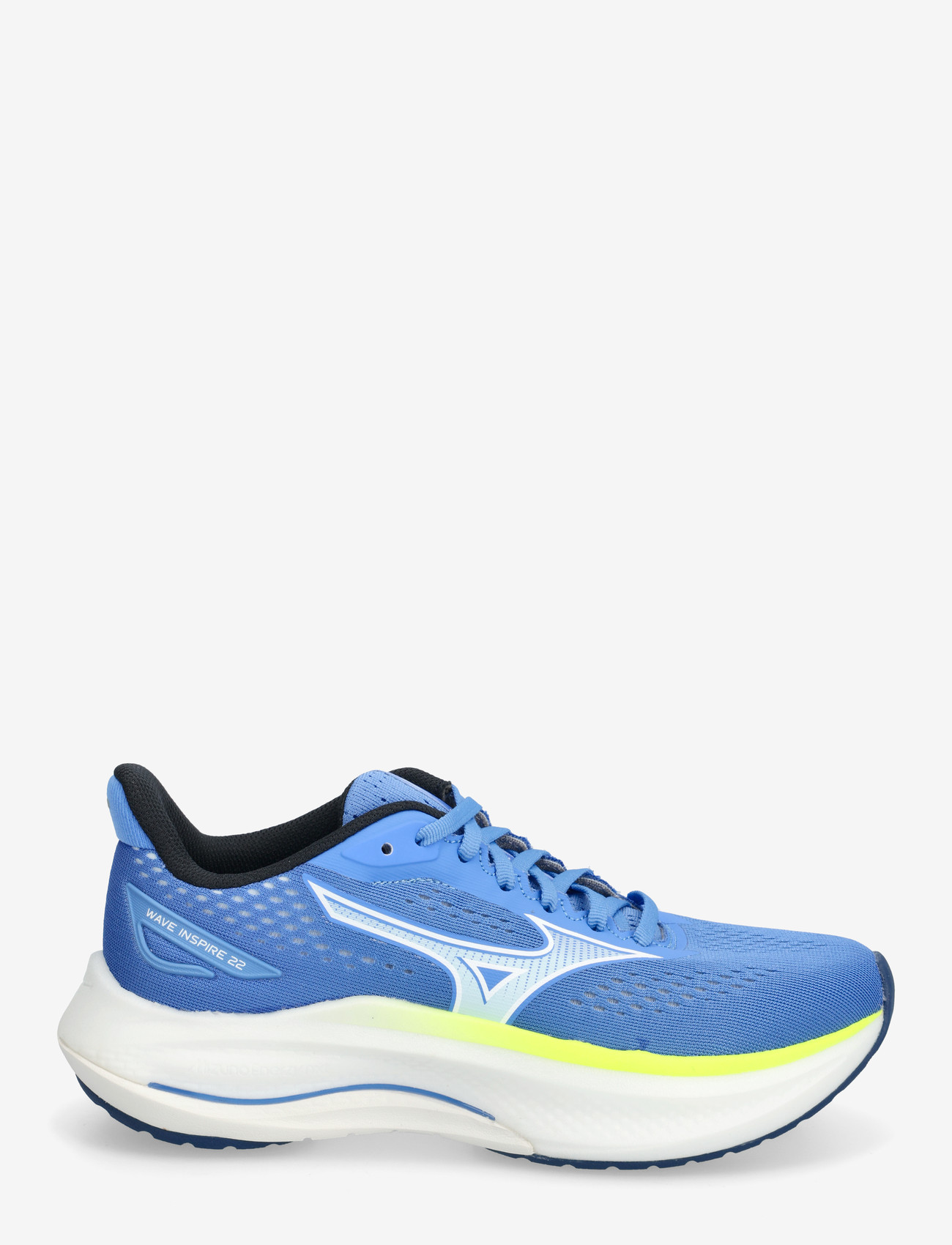 Mizuno - WAVE INSPIRE 22(W) - laufschuhe - ultramarine/white/lightning yellow - 2