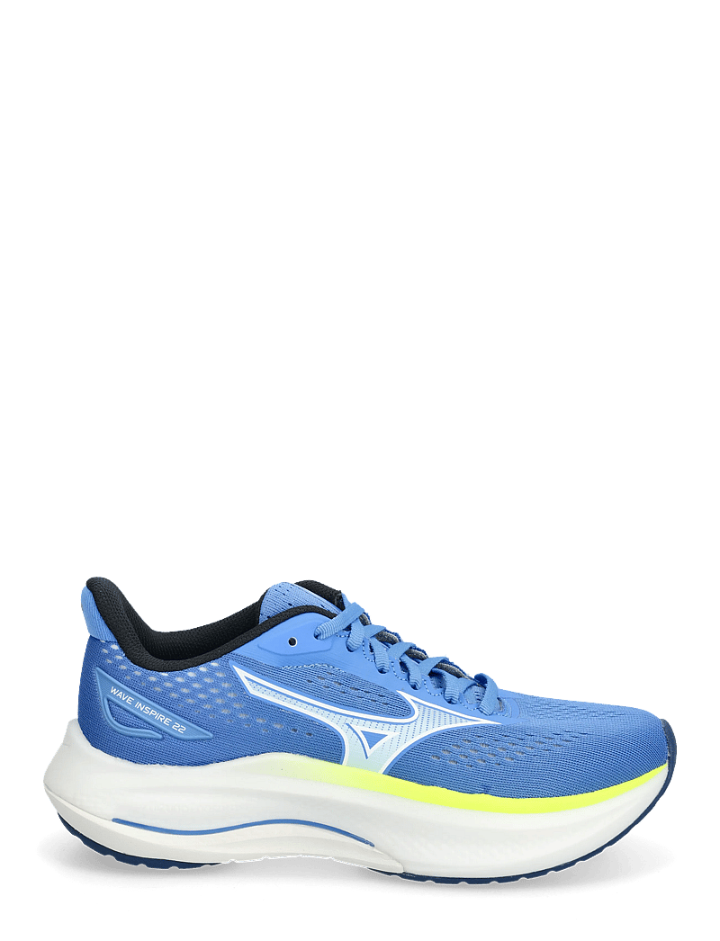 Mizuno - WAVE INSPIRE 22(W) - laufschuhe - ultramarine/white/lightning yellow - 2
