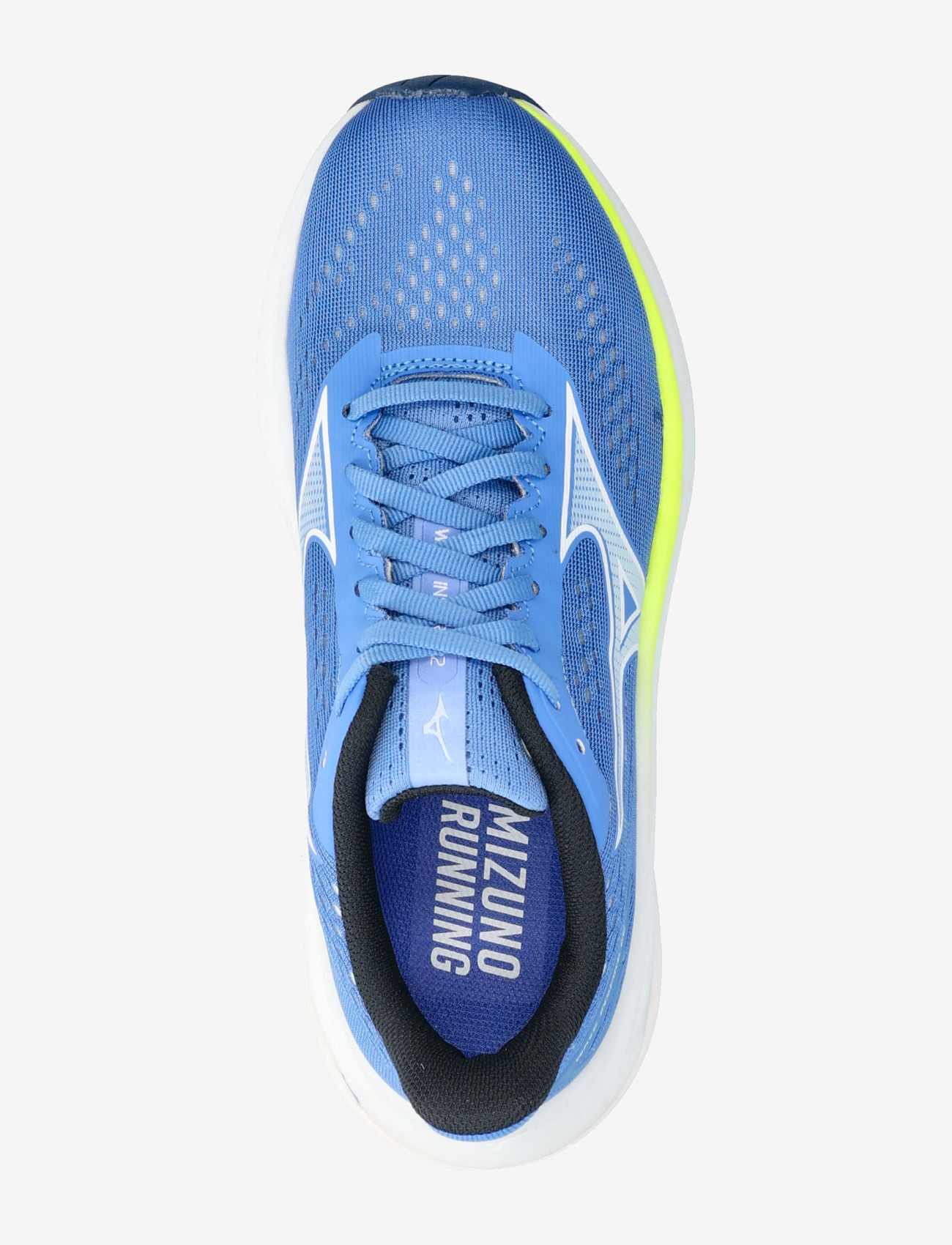 Mizuno - WAVE INSPIRE 22(W) - laufschuhe - ultramarine/white/lightning yellow - 4