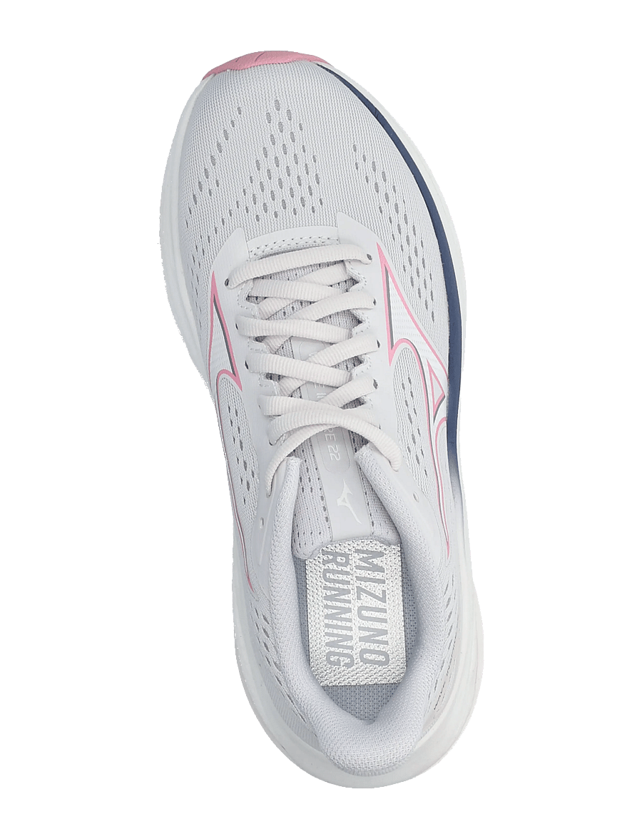 Mizuno - WAVE INSPIRE 22(W) - laufschuhe - lilac hint/pink drink/white - 3