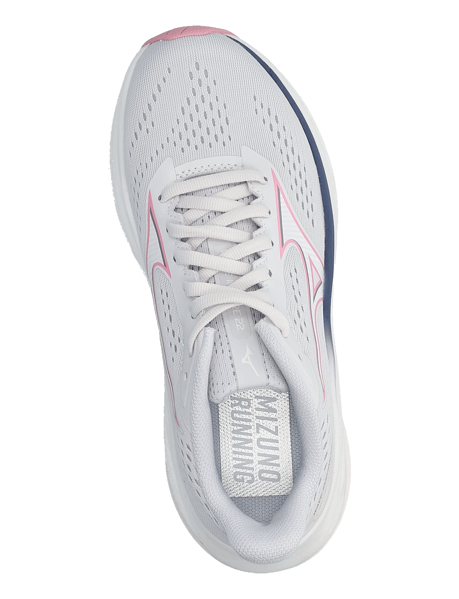 Mizuno - WAVE INSPIRE 22(W) - laufschuhe - lilac hint/pink drink/white - 3