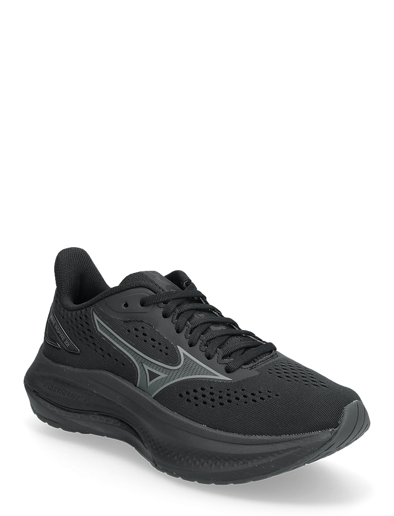 Mizuno - WAVE INSPIRE 22(W) - laufschuhe - black/black sand/black - 0