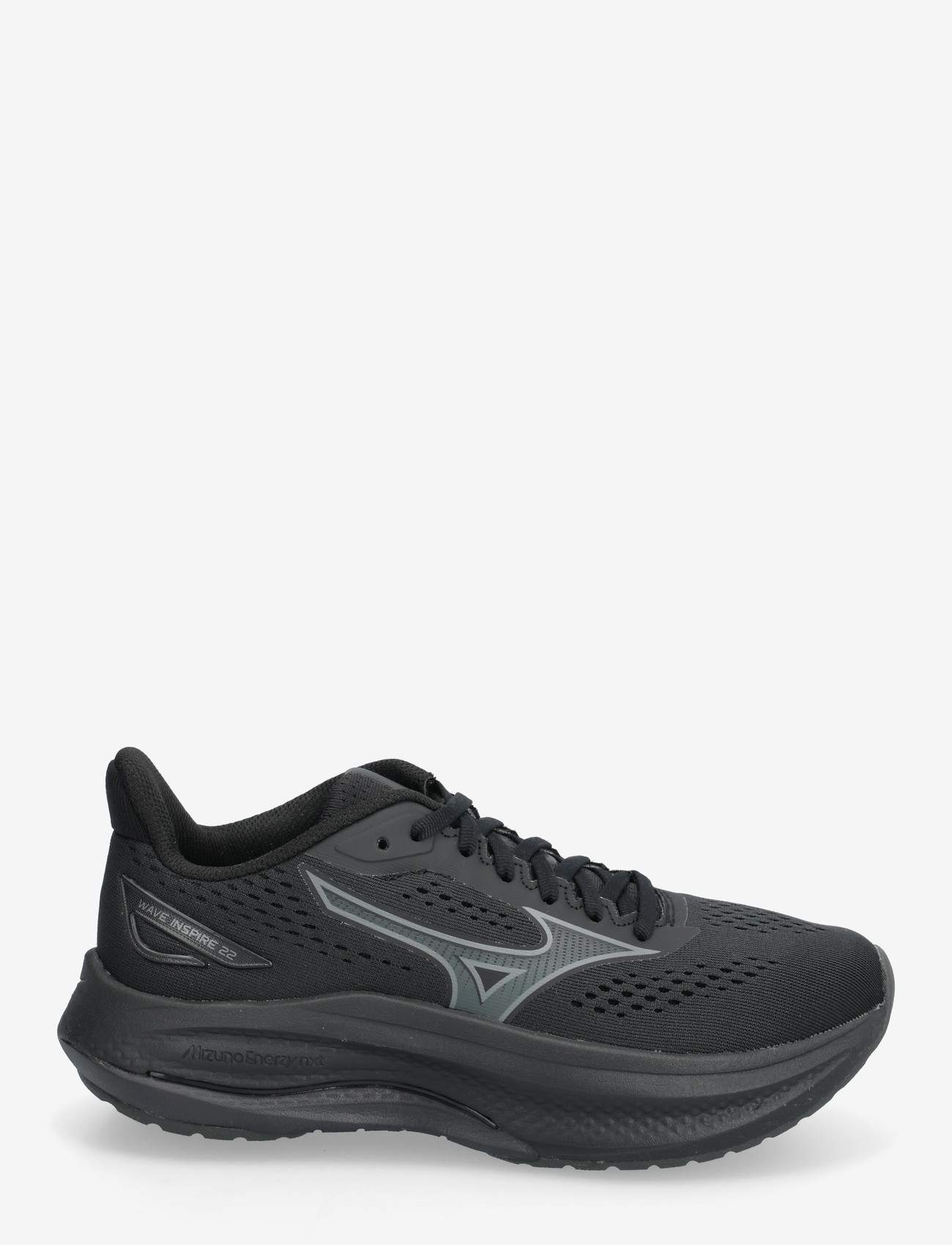 Mizuno - WAVE INSPIRE 22(W) - running shoes - black/black sand/black - 1