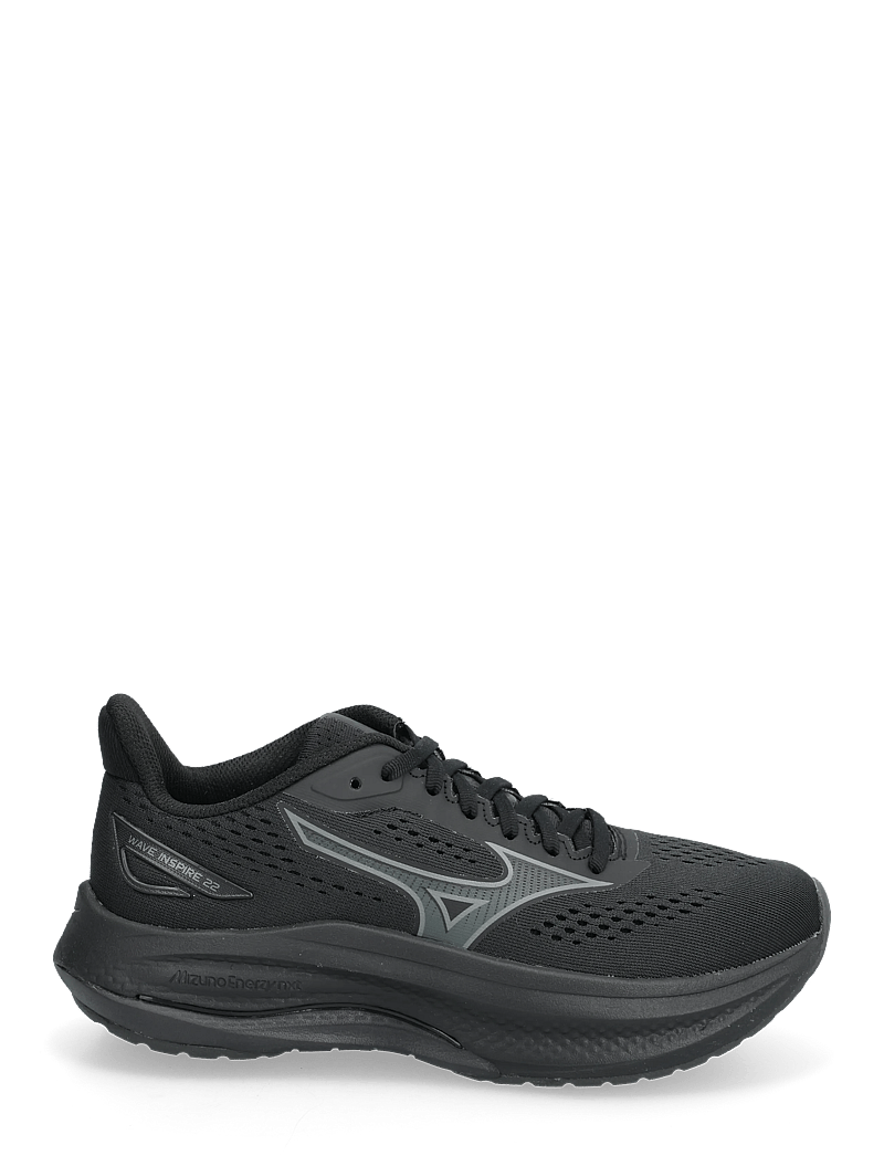 Mizuno - WAVE INSPIRE 22(W) - laufschuhe - black/black sand/black - 1