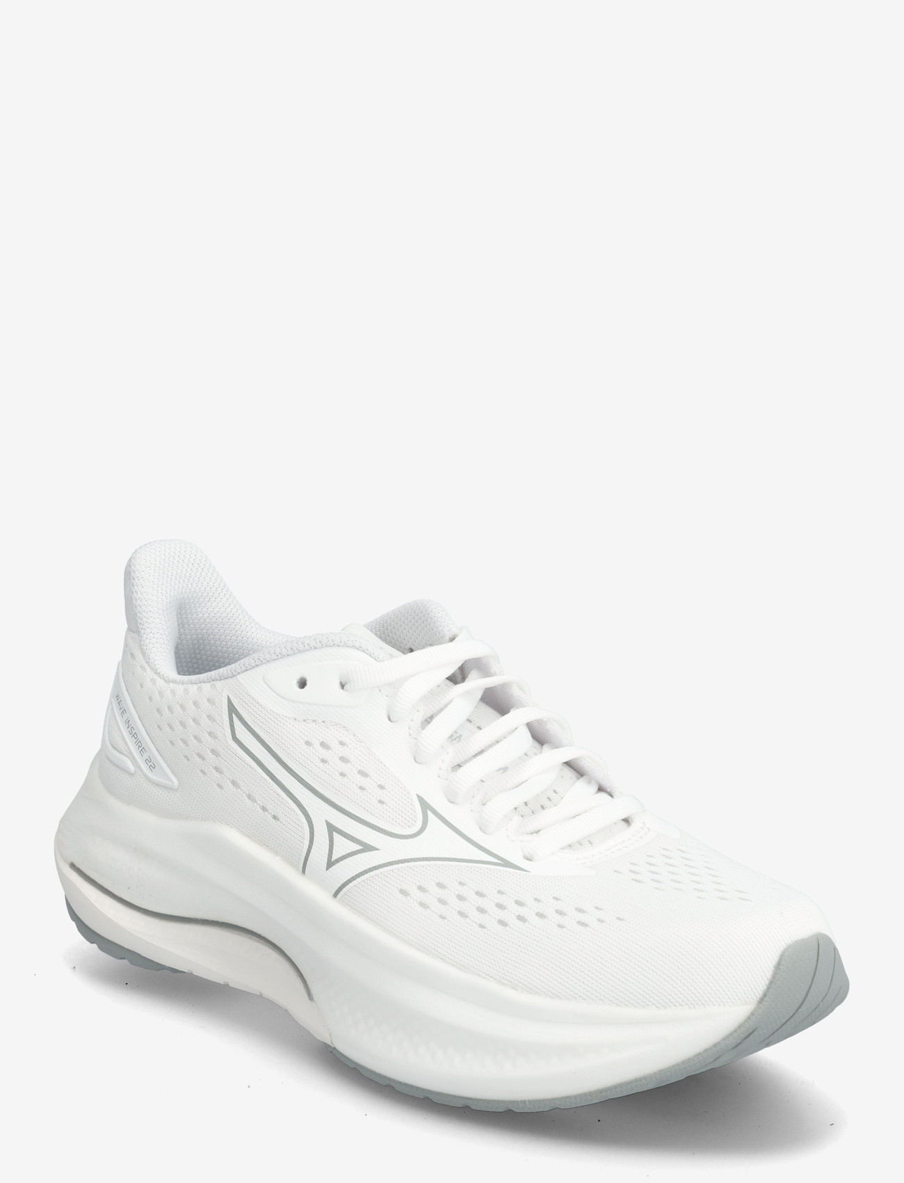 Mizuno - WAVE INSPIRE 22(W) - laufschuhe - white/white/harbor mist - 0