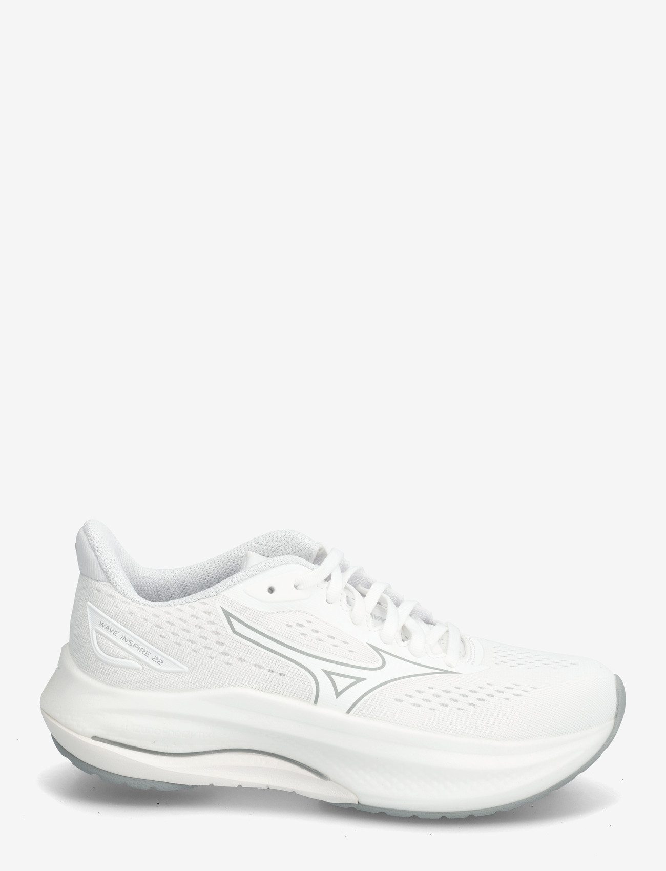 Mizuno - WAVE INSPIRE 22(W) - laufschuhe - white/white/harbor mist - 1