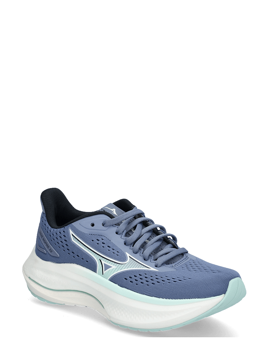 Mizuno - WAVE INSPIRE 22(W) - laufschuhe - wild wind/icy morn/white - 0