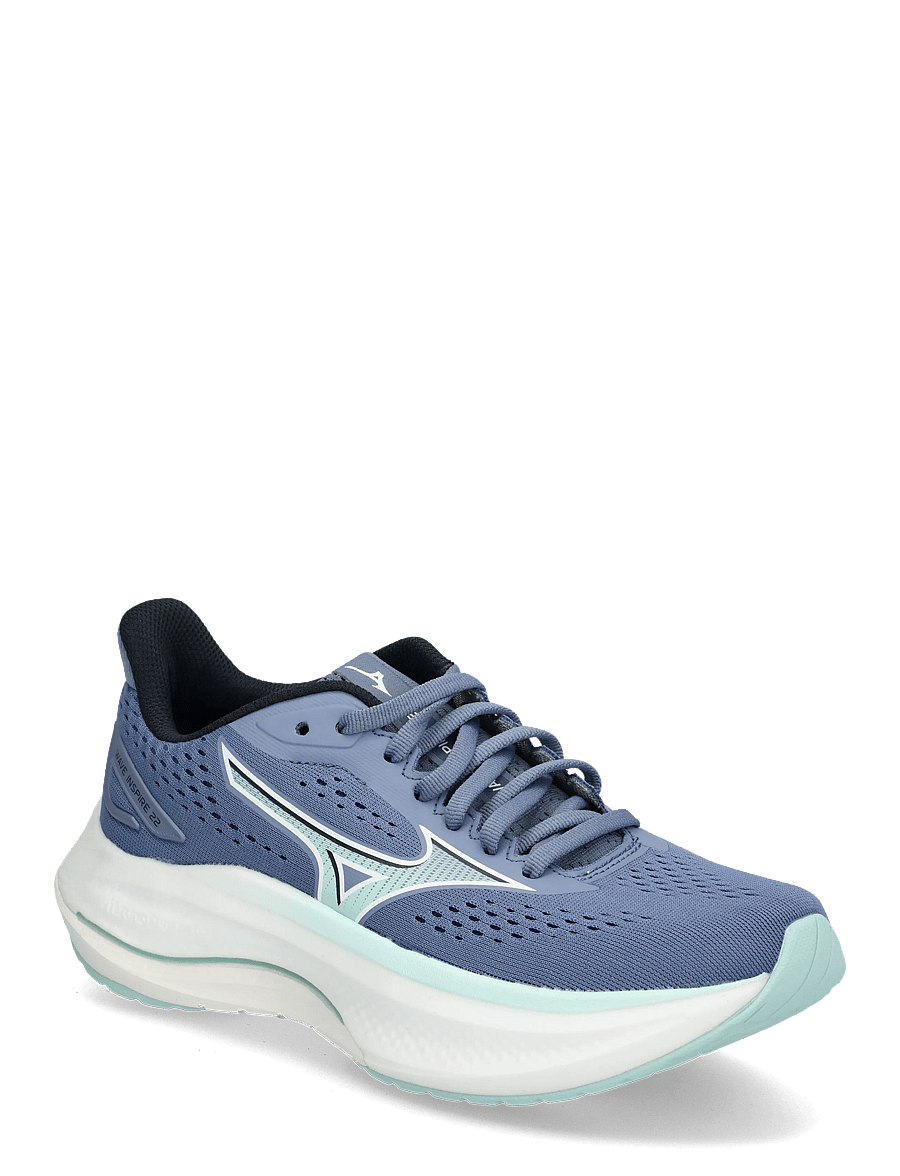Mizuno - WAVE INSPIRE 22(W) - løbesko - wild wind/icy morn/white - 0