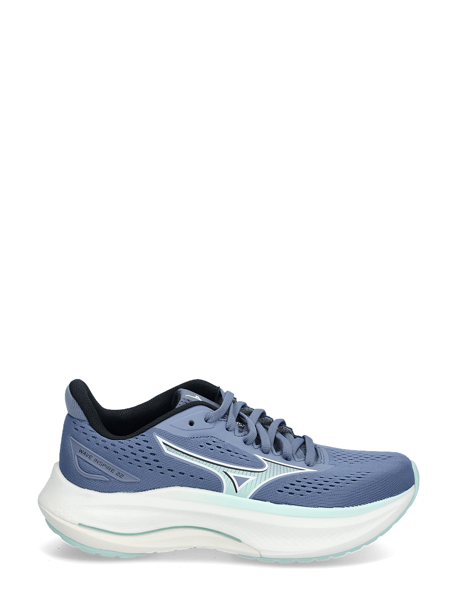 Mizuno - WAVE INSPIRE 22(W) - laufschuhe - wild wind/icy morn/white - 2