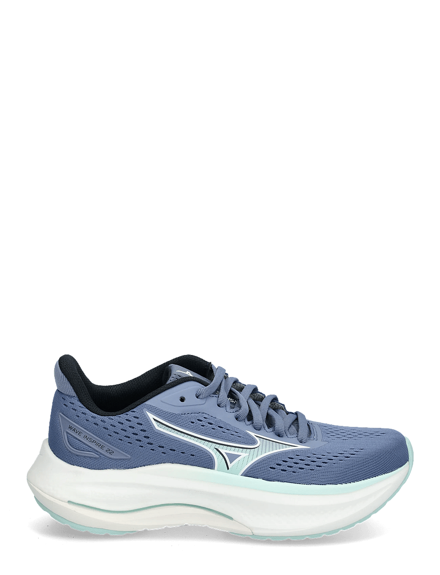 Mizuno - WAVE INSPIRE 22(W) - løbesko - wild wind/icy morn/white - 2