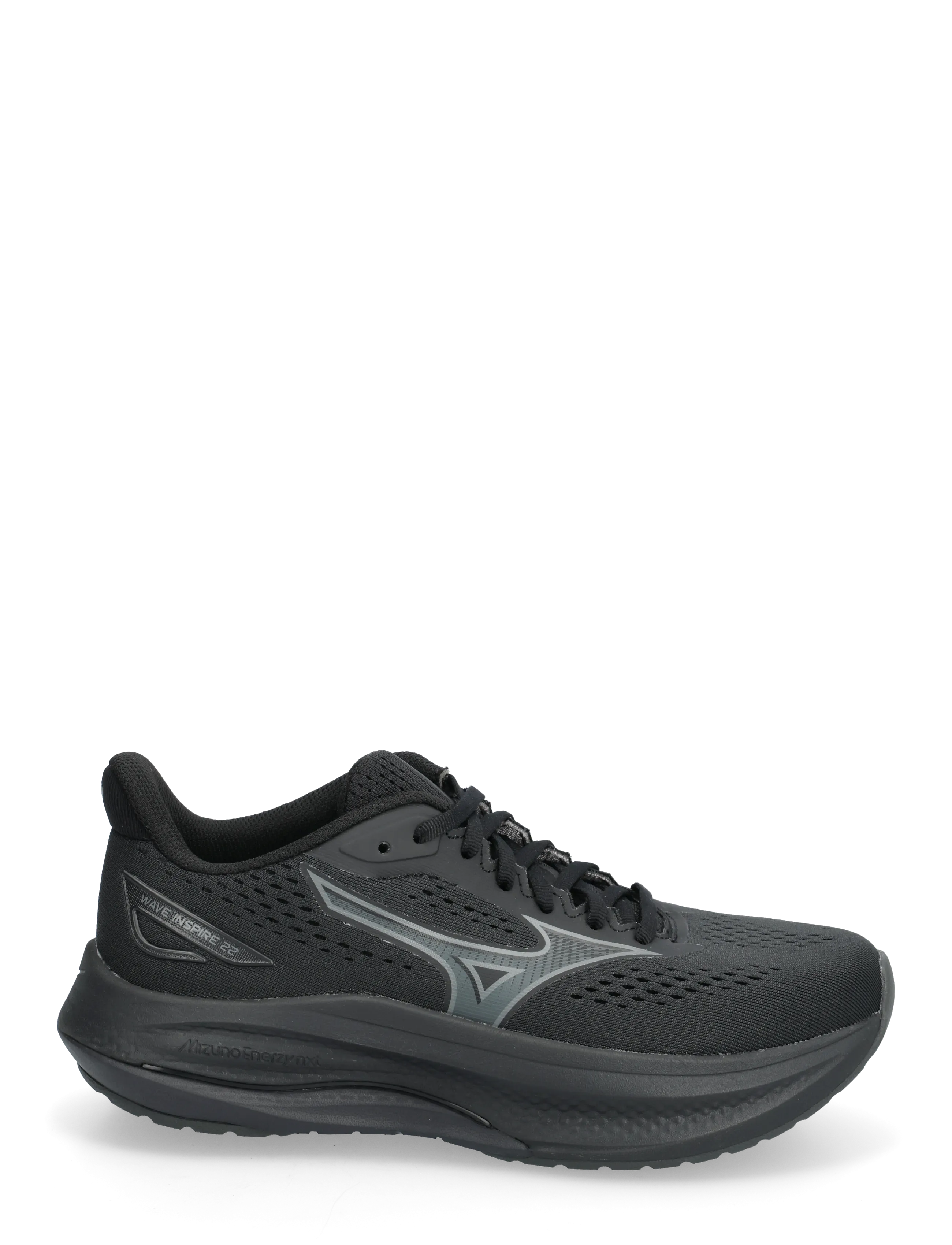 Mizuno - WAVE INSPIRE 22 D(W) - laufschuhe - black/black sand/black - 1